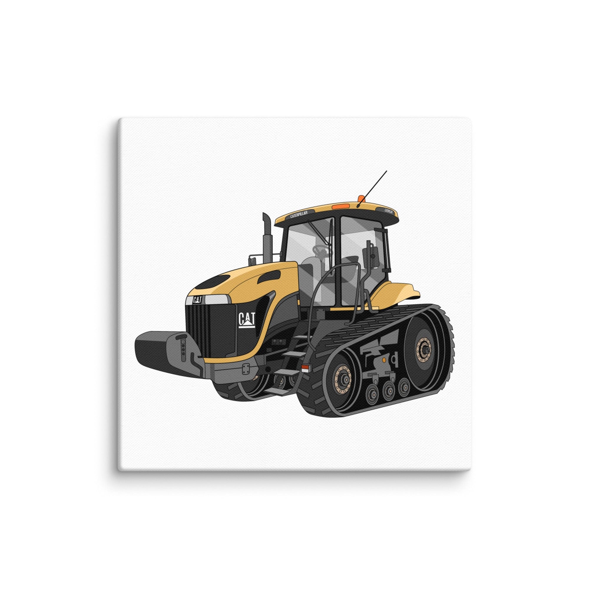 The Tractor Mugs Store 10″×10″ Challenger NT765A Crawler | Canvas Quality Farmers Merch