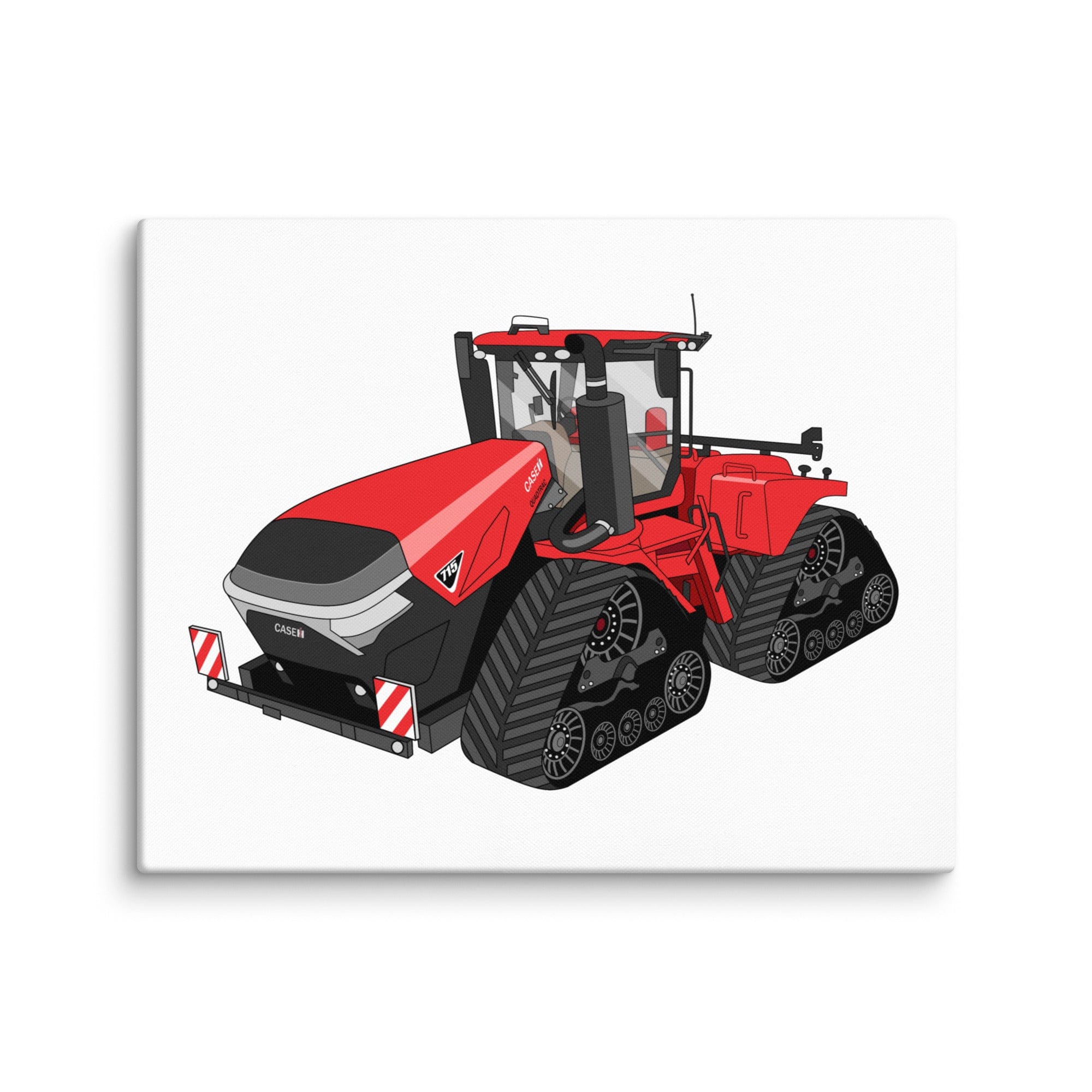 The Tractor Mugs Store 16″×20″ Case IH Quadtrac 715 | Canvas Quality Farmers Merch