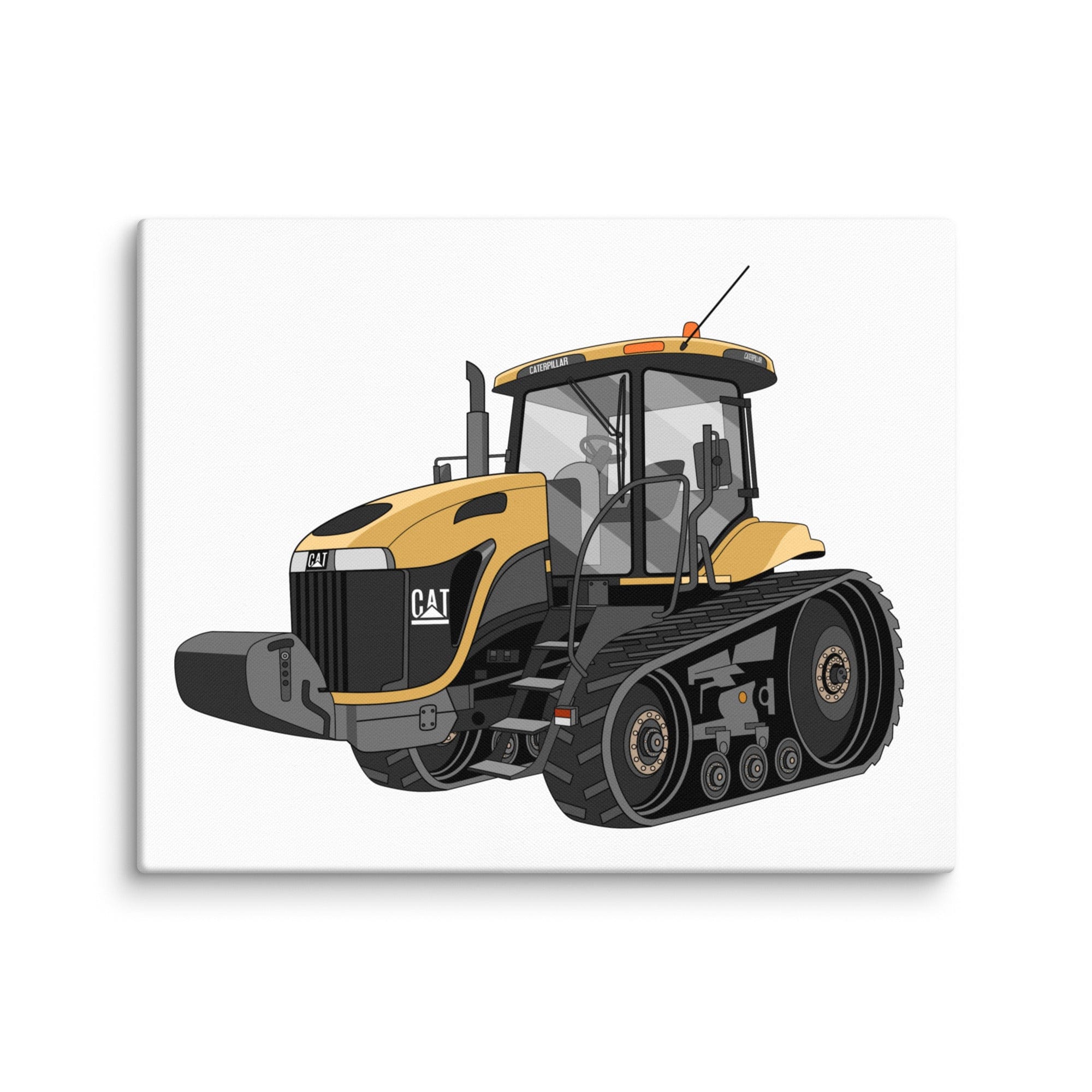 The Tractor Mugs Store 16″×20″ Challenger NT765A Crawler | Canvas Quality Farmers Merch