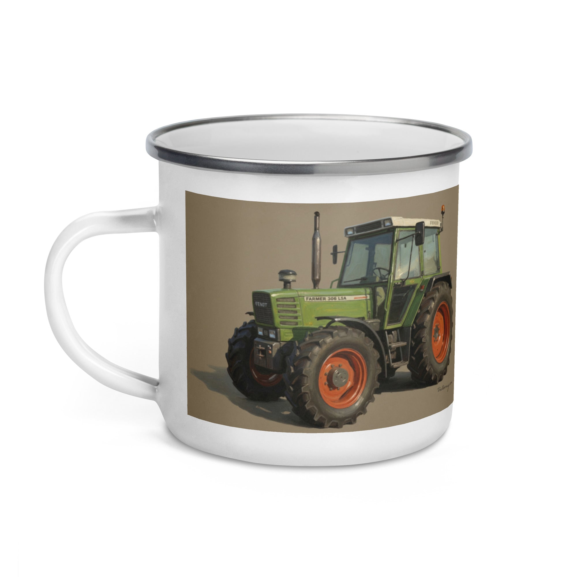 Fendt enamel mug – Tractor Mugs