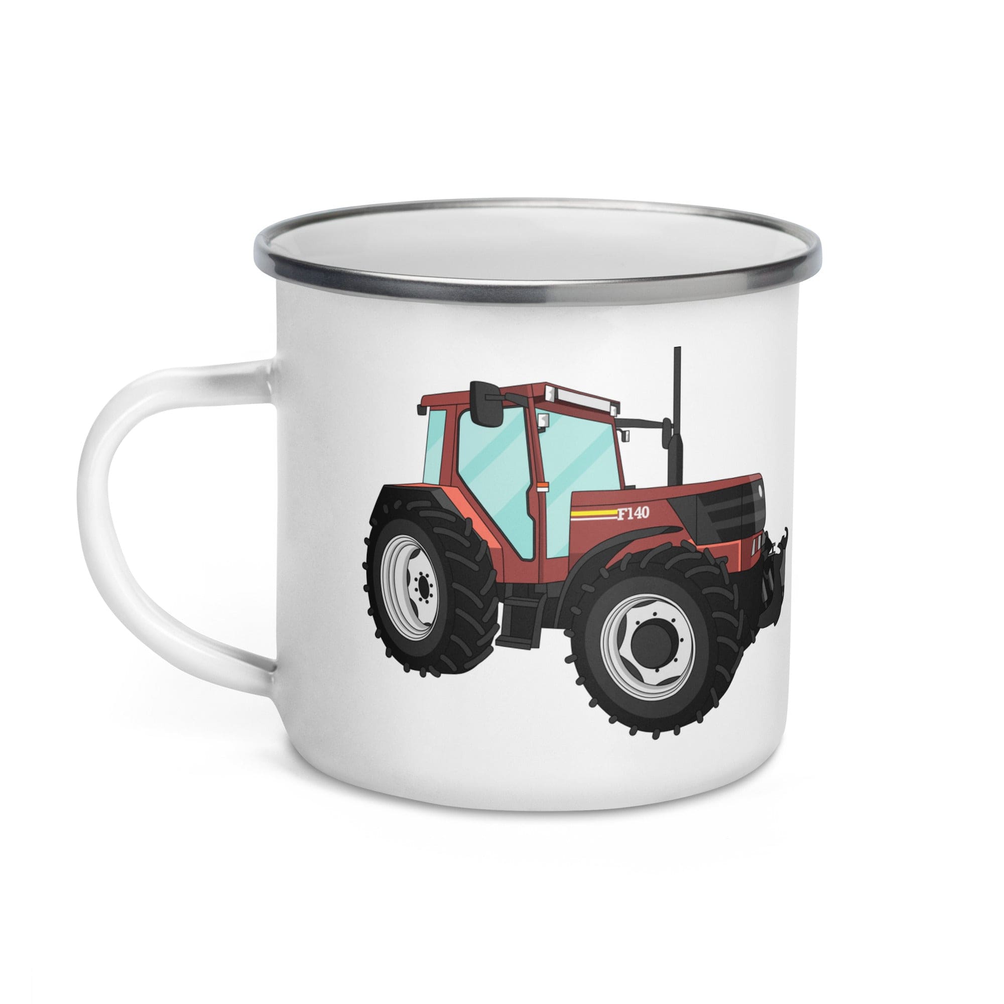 Fiat Mug (Enamel) FIAT F140 Turbo | Enamel Mug Quality Farmers Merch
