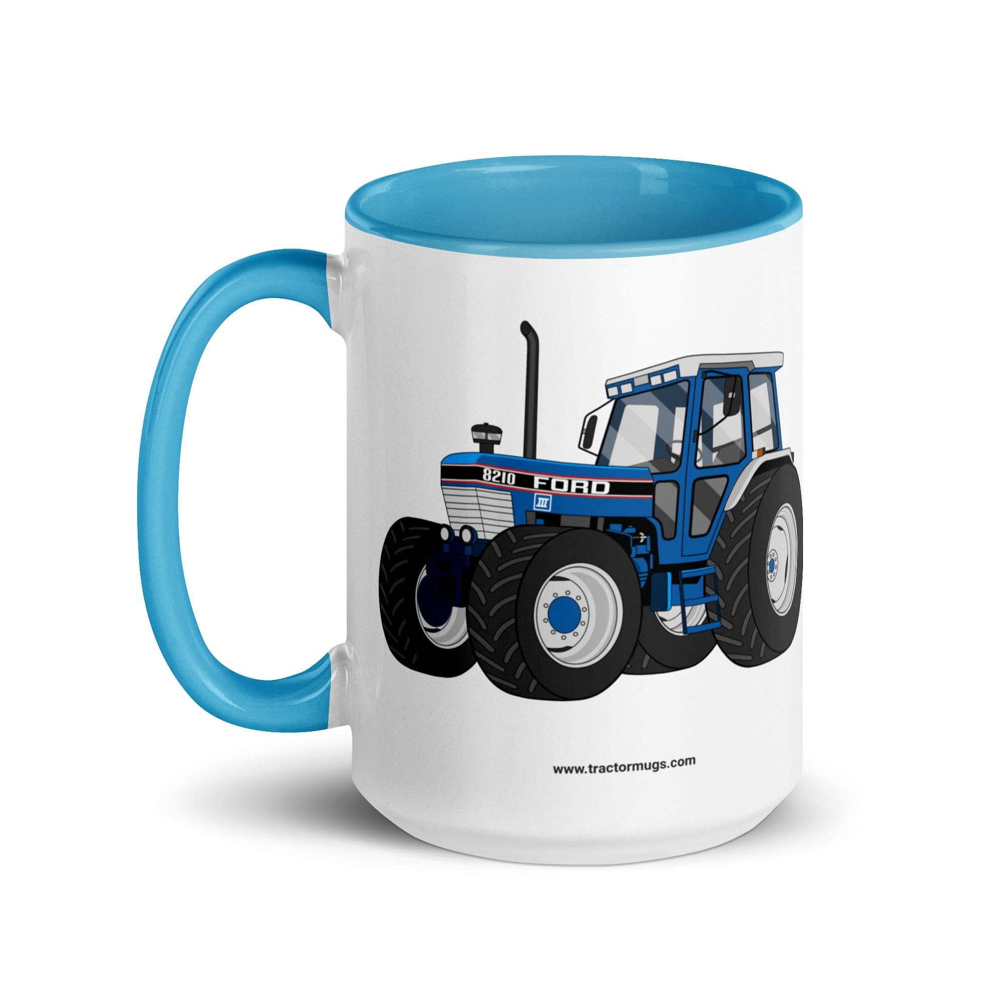 Ford Mug with Color Inside Ford 8210 4WD | Mug with Color Inside Quality Farmers Merch