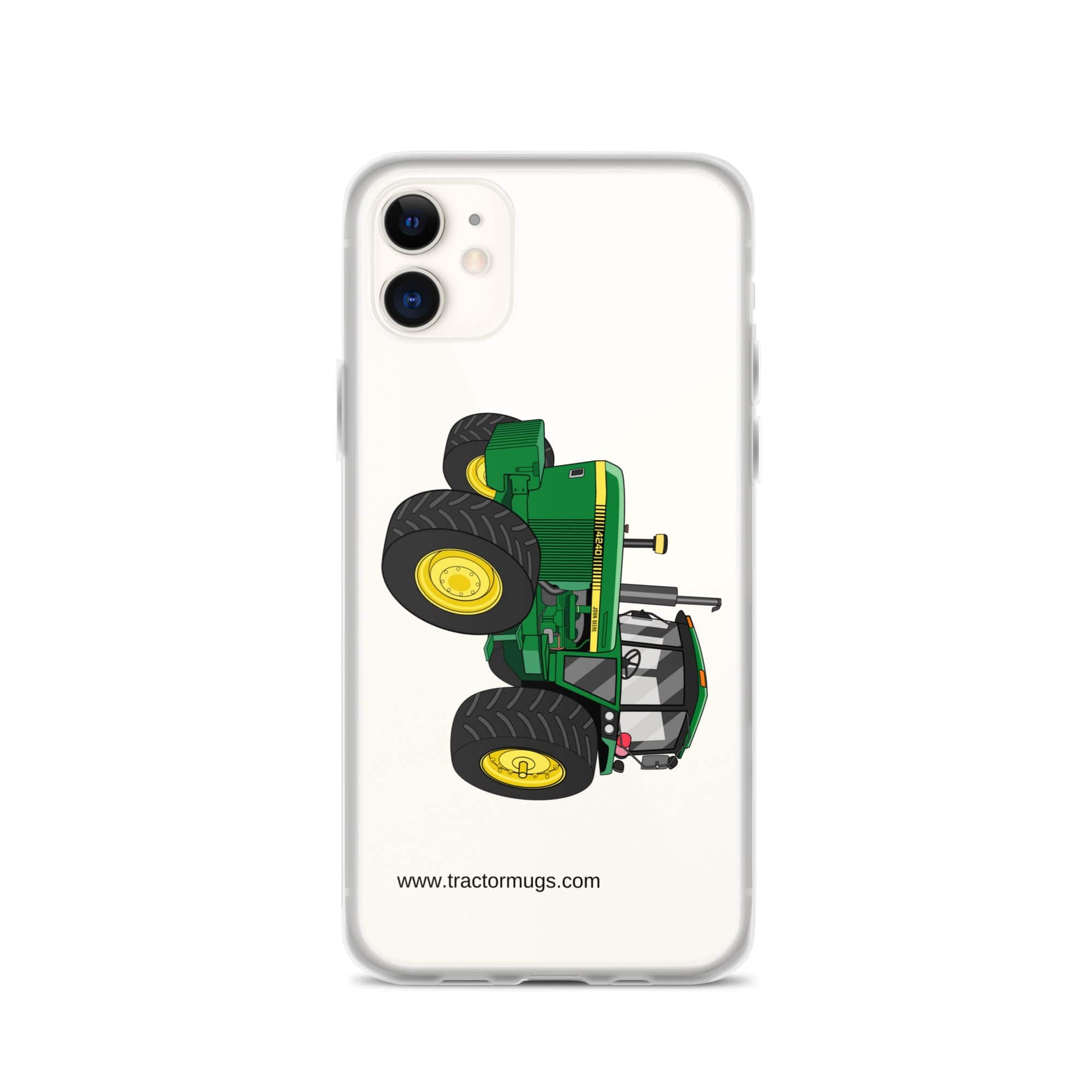John Deere Clear Case for iPhone® iPhone 11 John Deere 4240 | Clear Case for iPhone® Quality Farmers Merch