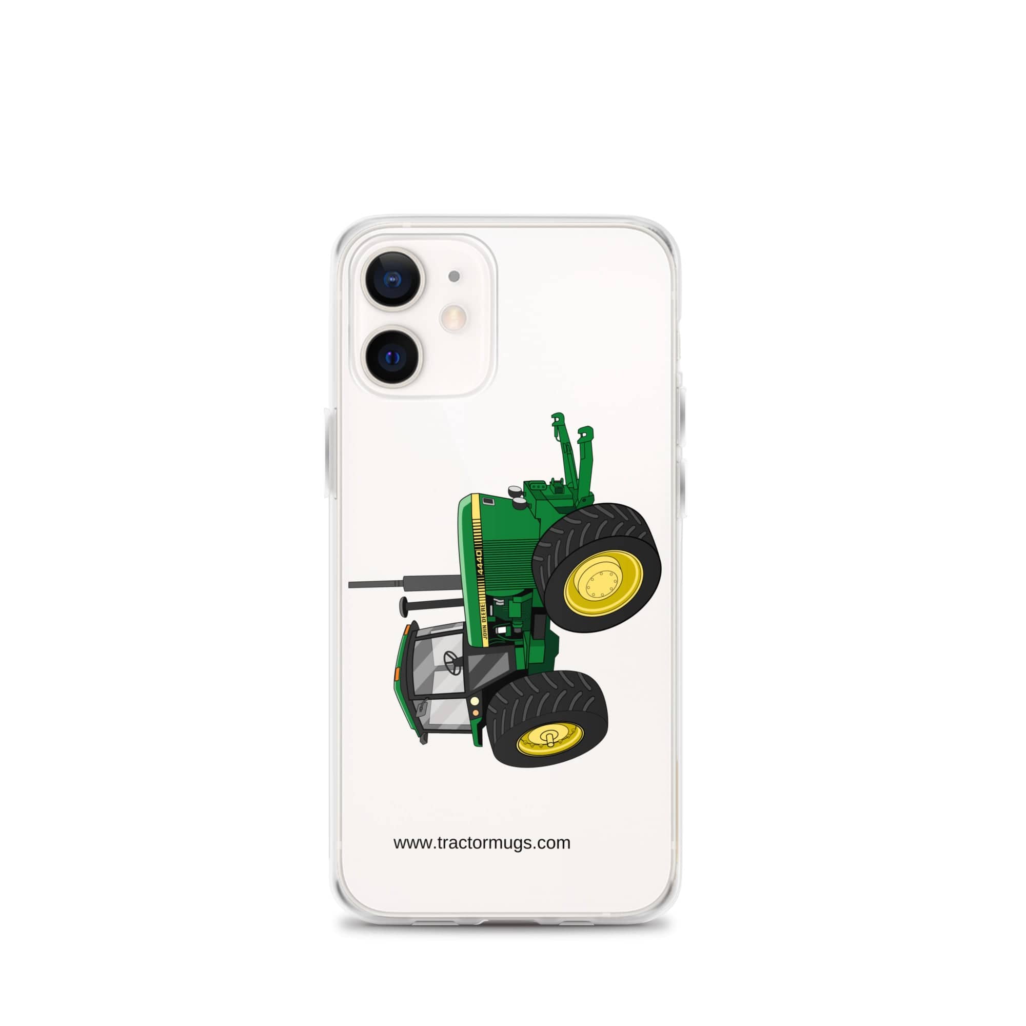 John Deere Clear Case for iPhone® iPhone 12 mini John Deere 4440 4WD | Clear Case for iPhone® Quality Farmers Merch