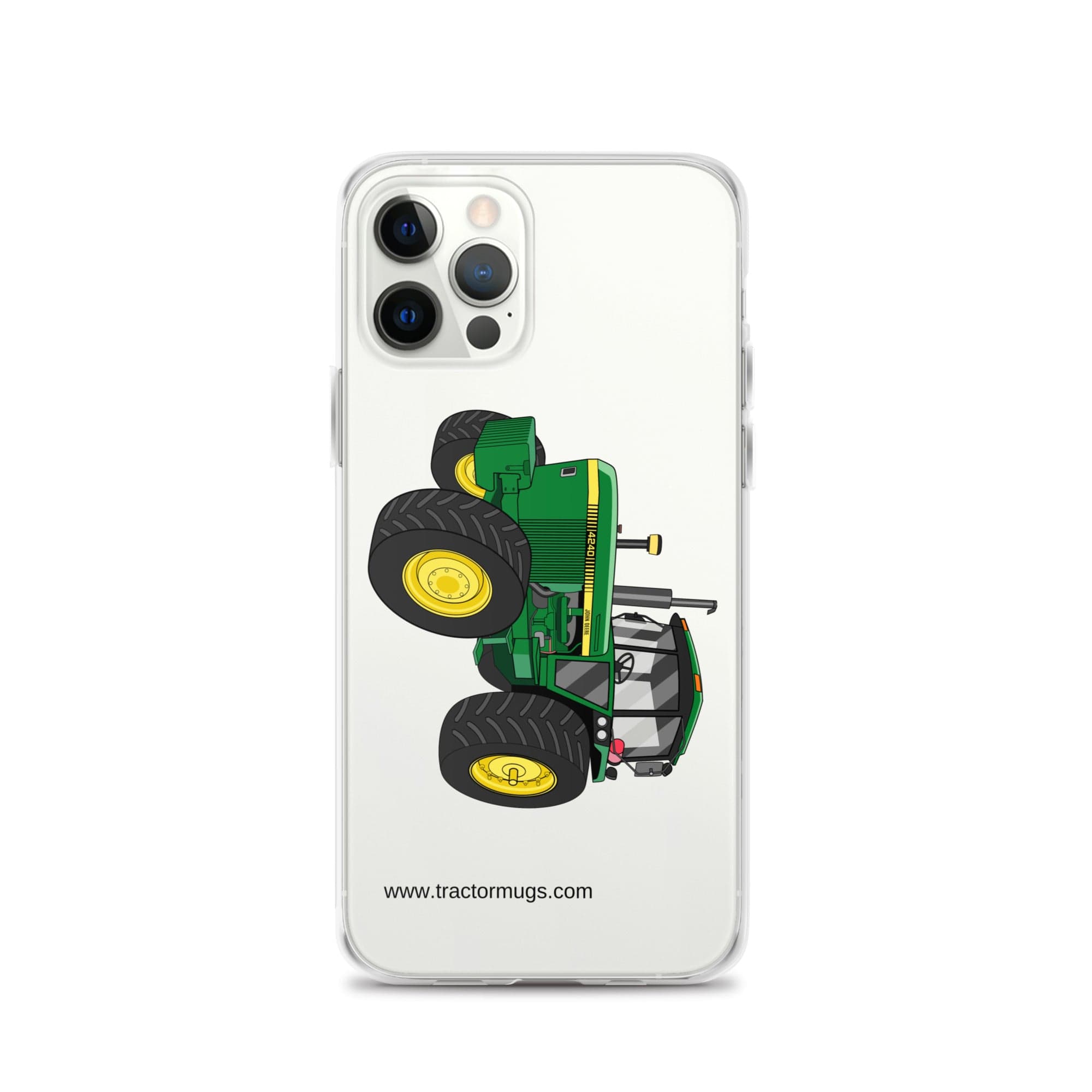John Deere Clear Case for iPhone® iPhone 12 Pro John Deere 4240 | Clear Case for iPhone® Quality Farmers Merch