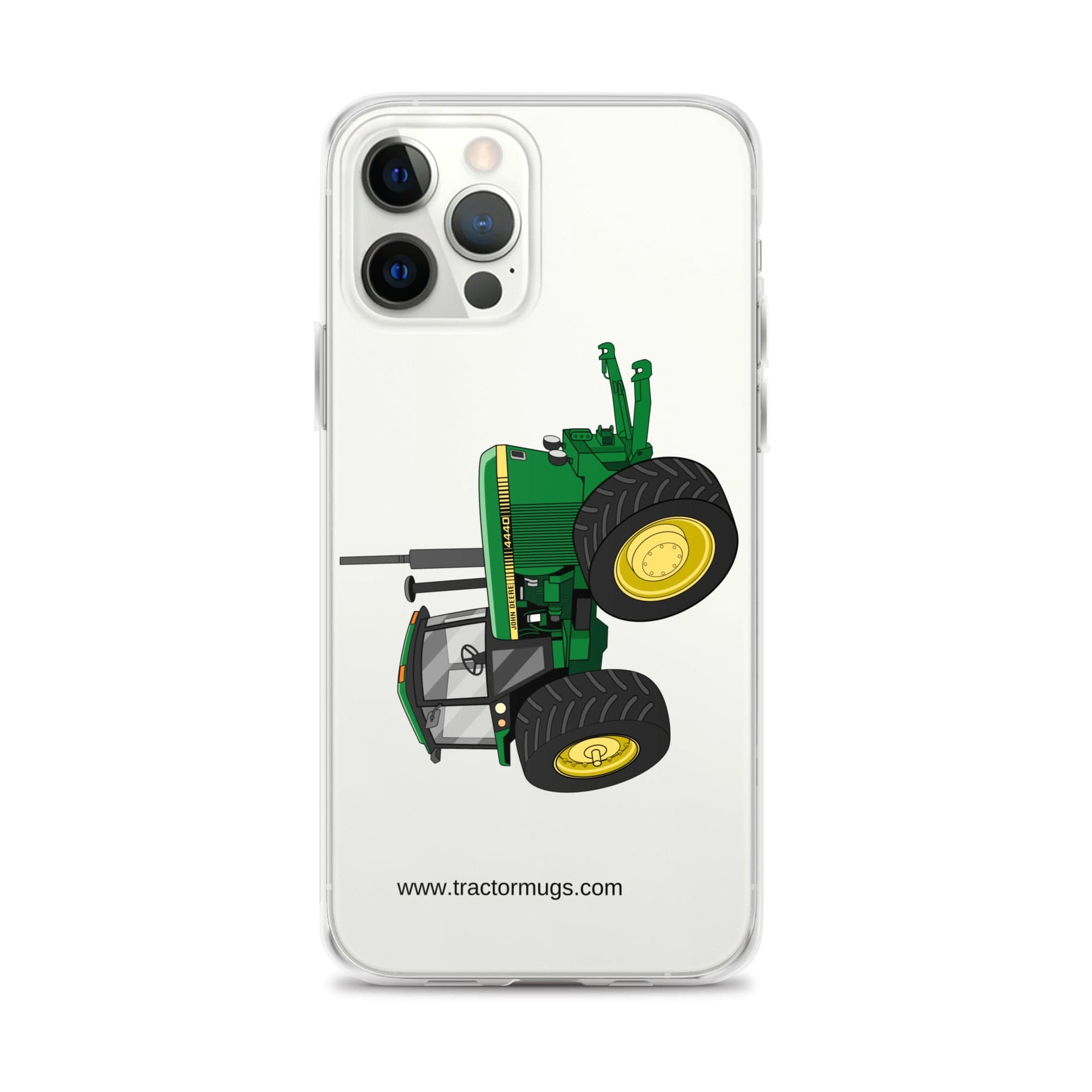 John Deere Clear Case for iPhone® iPhone 12 Pro Max John Deere 4440 4WD | Clear Case for iPhone® Quality Farmers Merch