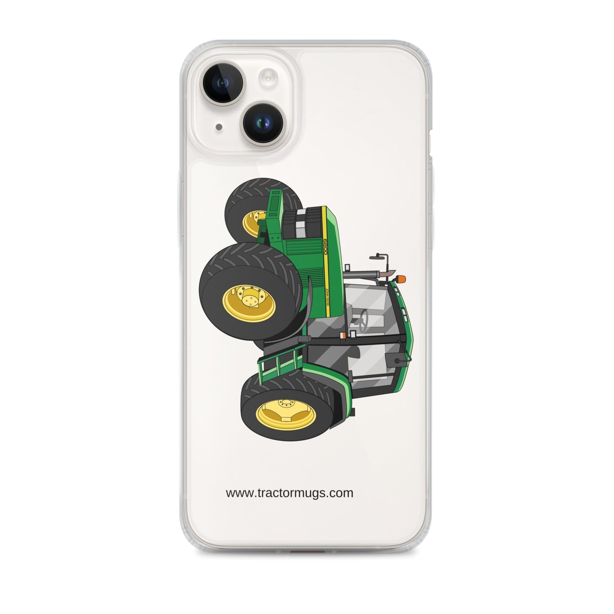 John Deere Clear Case for iPhone® iPhone 14 Plus John Deere 6800 | Clear Case for iPhone® Quality Farmers Merch