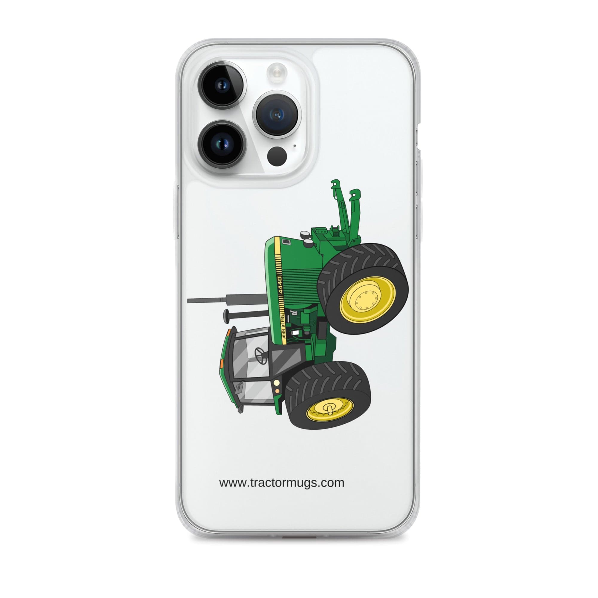 John Deere Clear Case for iPhone® iPhone 14 Pro Max John Deere 4440 4WD | Clear Case for iPhone® Quality Farmers Merch