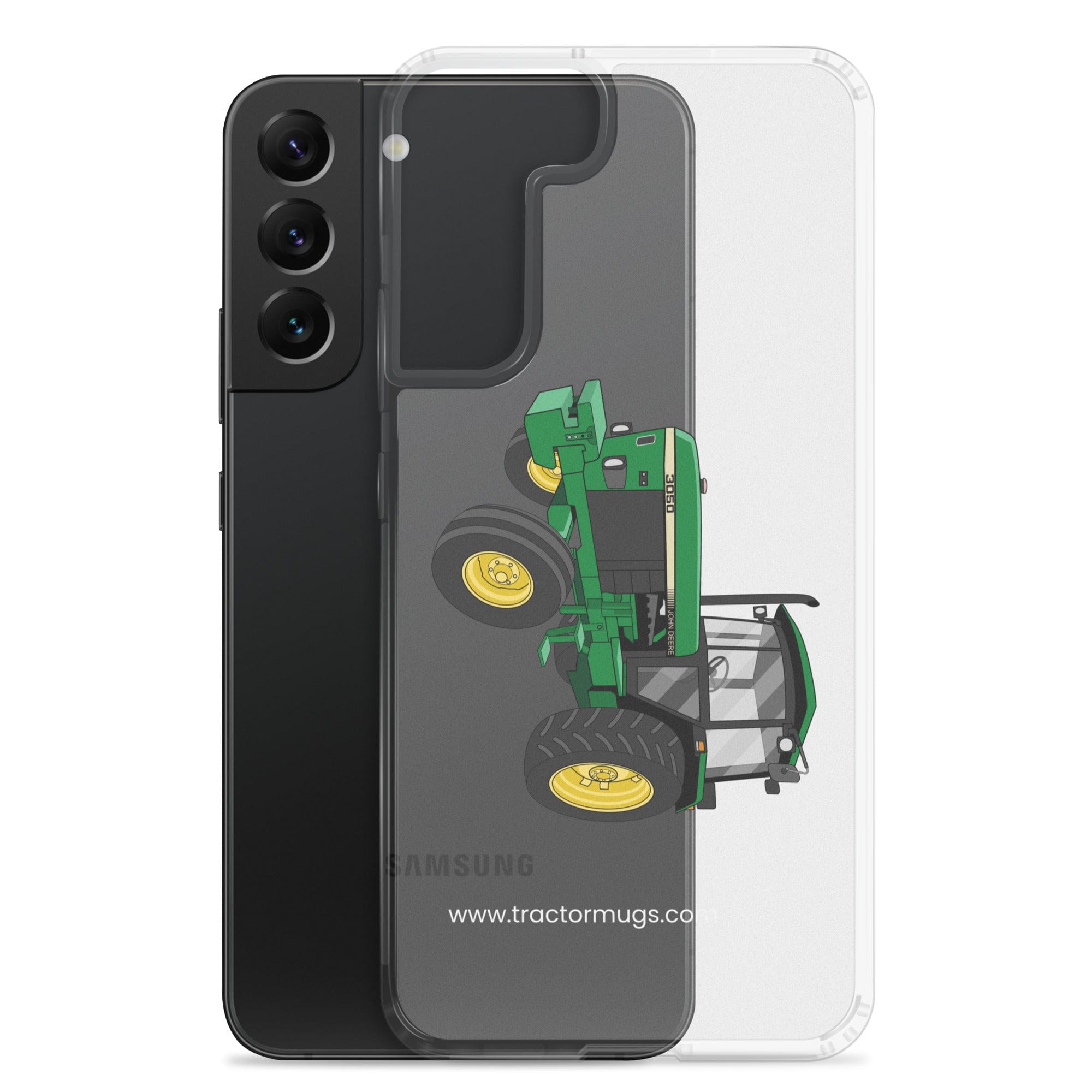 John Deere Clear Case for Samsung® John Deere 3050 2WD | Clear Case for Samsung® Quality Farmers Merch