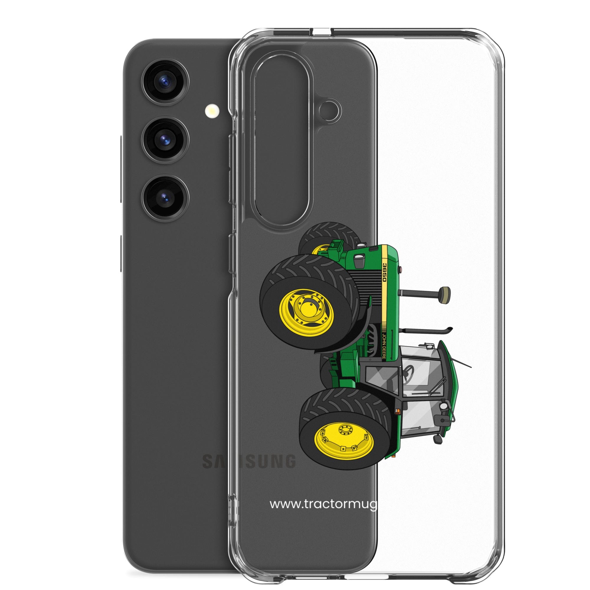John Deere Clear Case for Samsung® John Deere 3650 | Clear Case for Samsung® Quality Farmers Merch