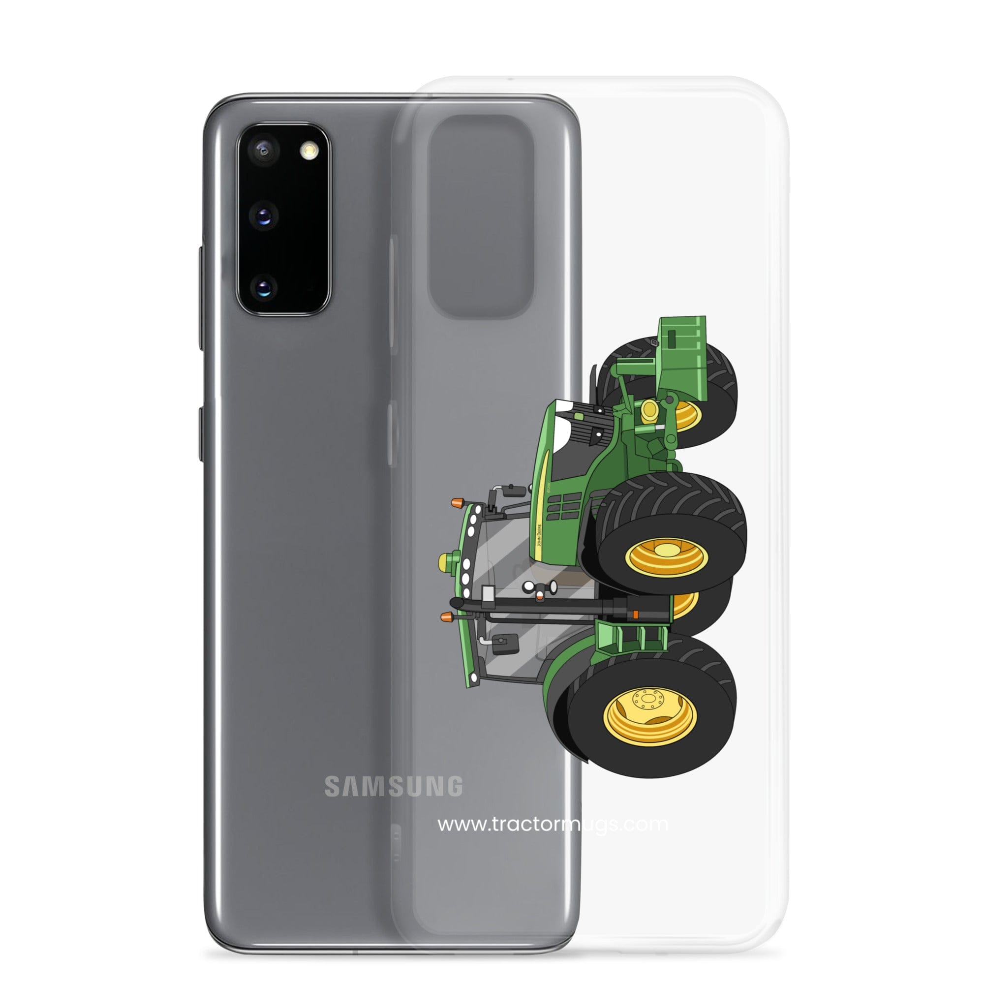 John Deere Clear Case for Samsung® John Deere 6125 R | Clear Case for Samsung® Quality Farmers Merch