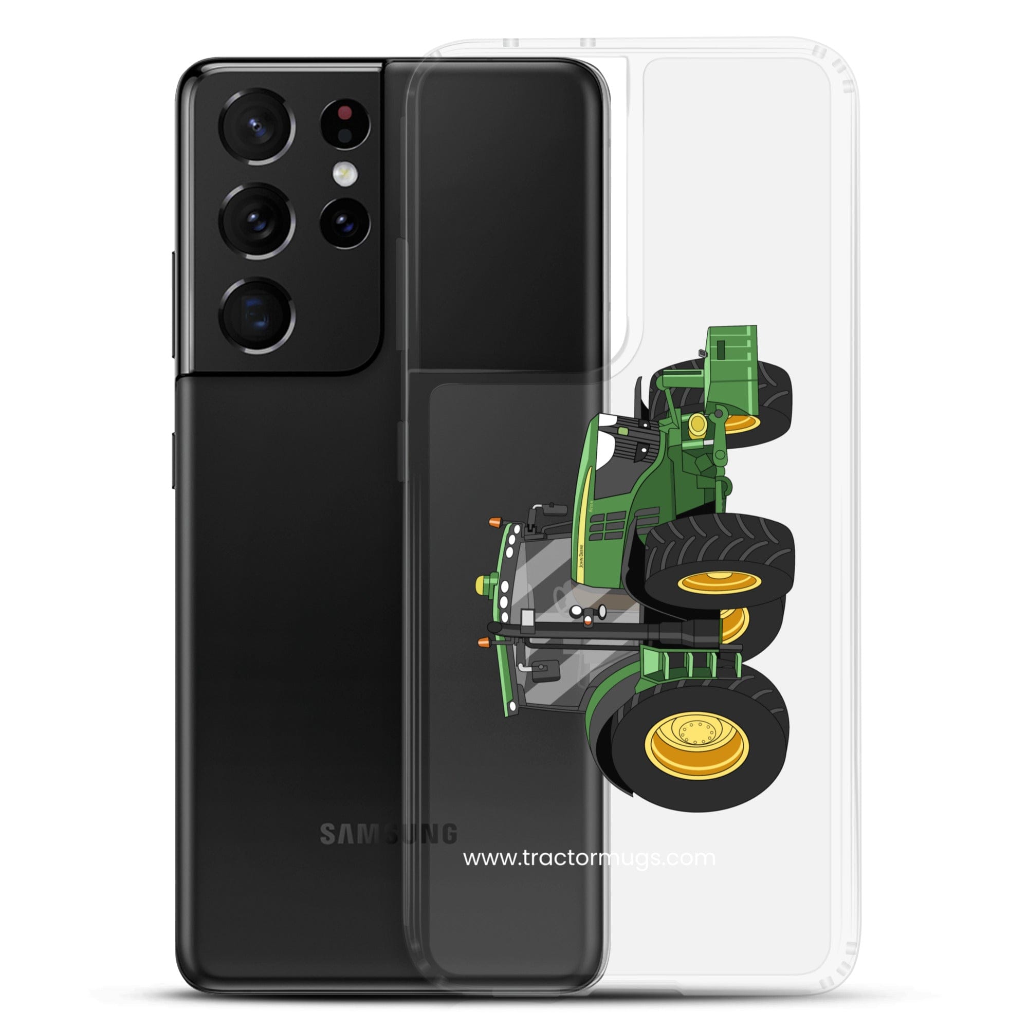 John Deere Clear Case for Samsung® John Deere 6210 R | Clear Case for Samsung® Quality Farmers Merch