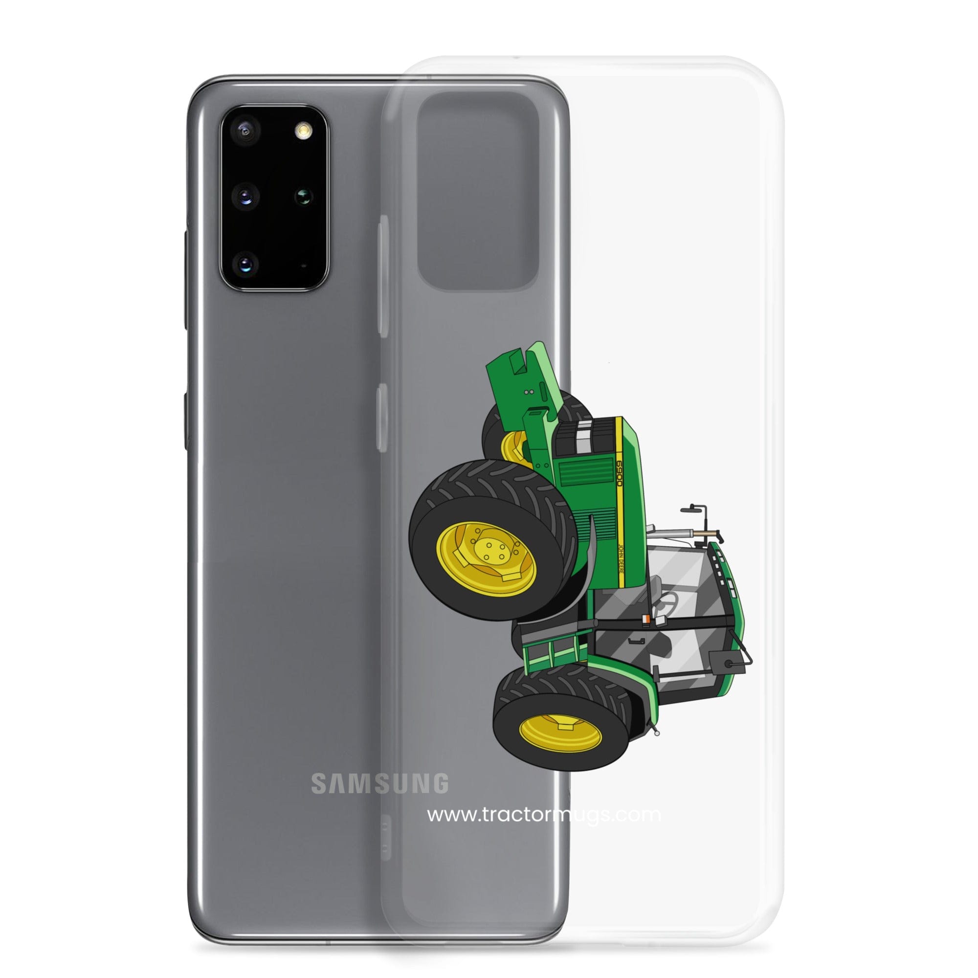 John Deere Clear Case for Samsung® John Deere 6900 | Clear Case for Samsung® Quality Farmers Merch
