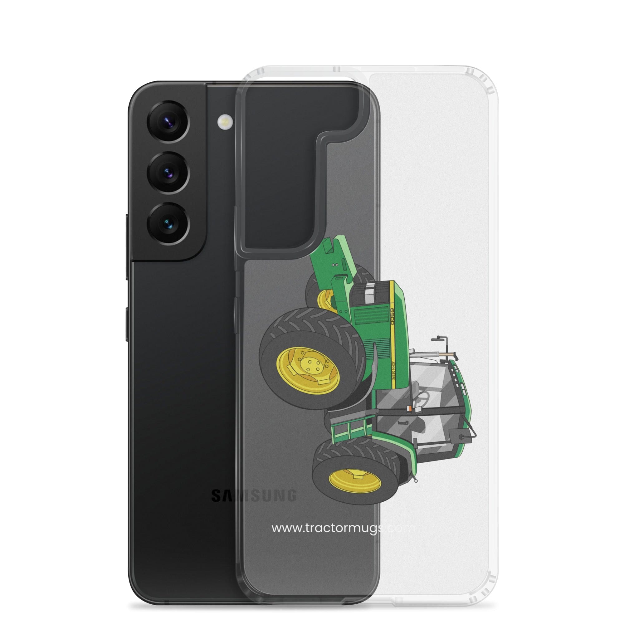 John Deere Clear Case for Samsung® John Deere 6900 | Clear Case for Samsung® Quality Farmers Merch