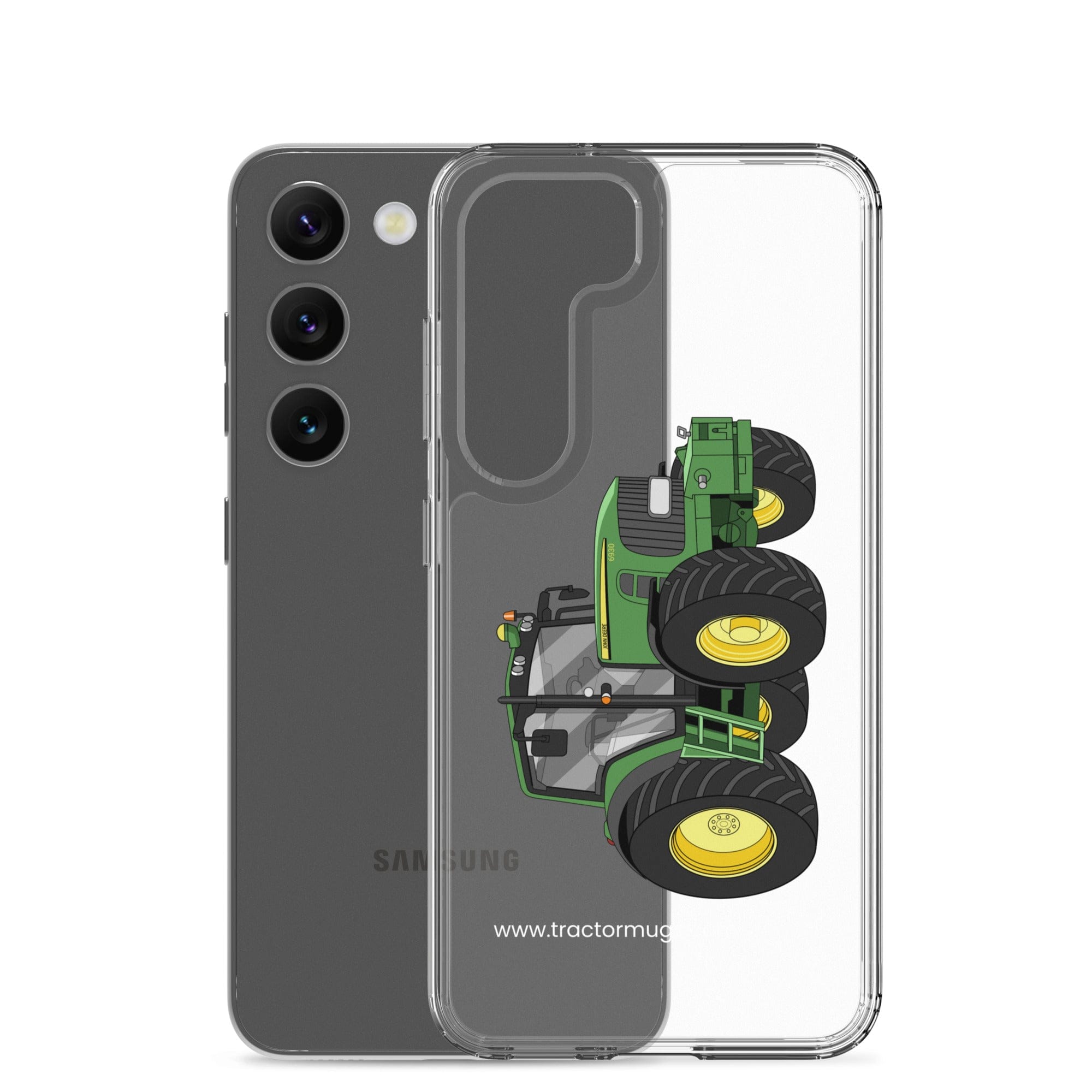 John Deere Clear Case for Samsung® John Deere 6930 Premium | Clear Case for Samsung® Quality Farmers Merch