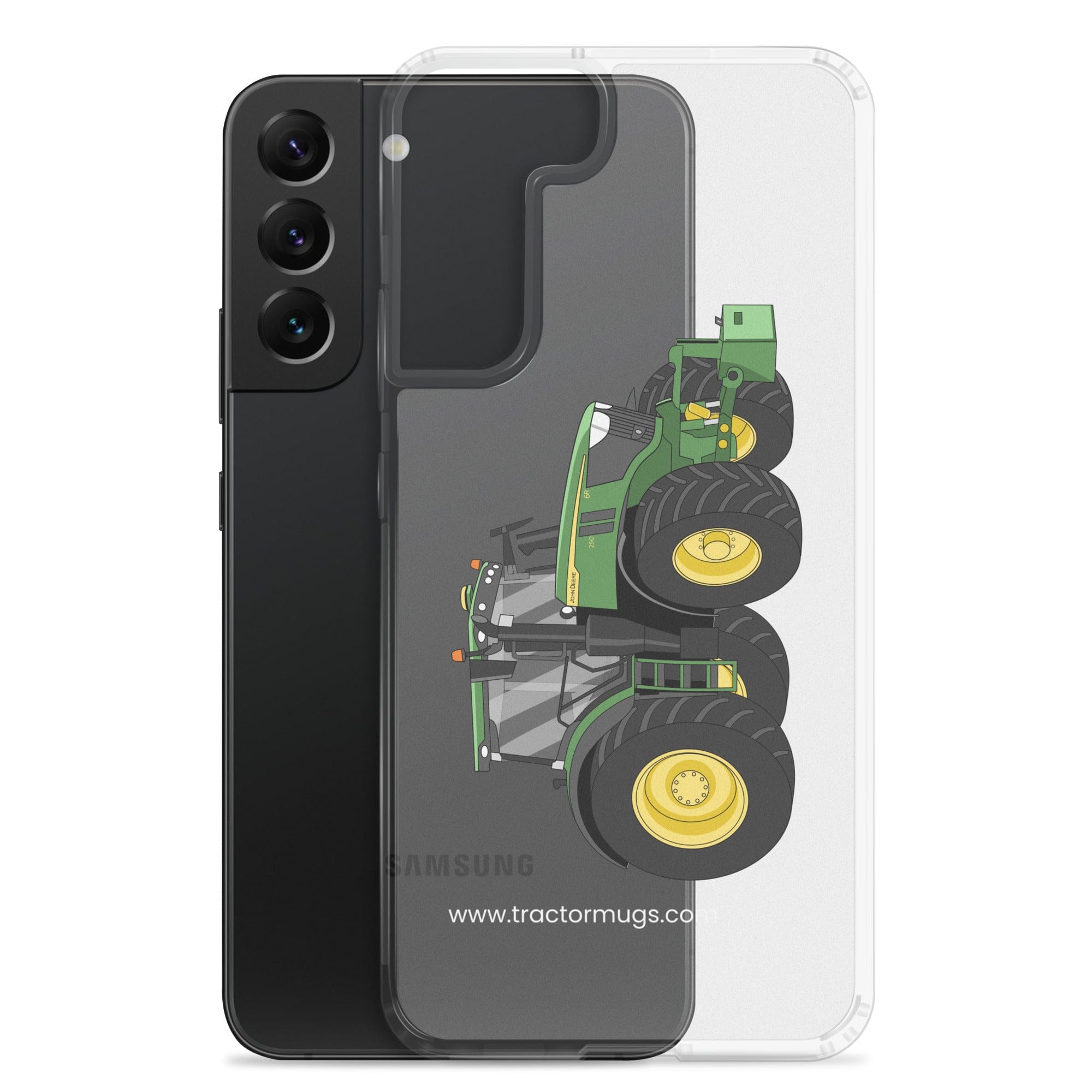 John Deere Clear Case for Samsung® John Deere 6R | Clear Case for Samsung® Quality Farmers Merch