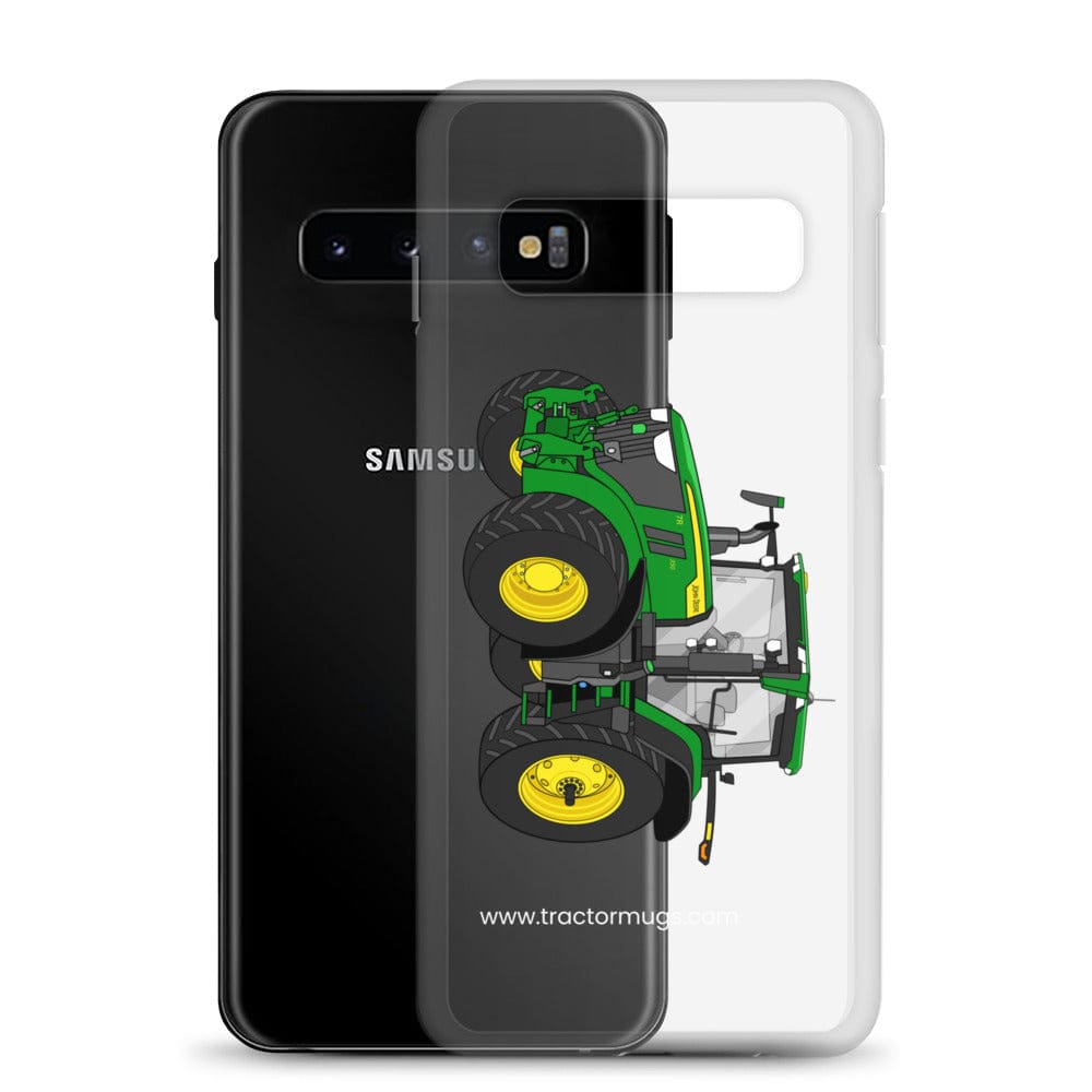 John Deere Clear Case for Samsung® John Deere 7R 350 Auto Power | Clear Case for Samsung® Quality Farmers Merch