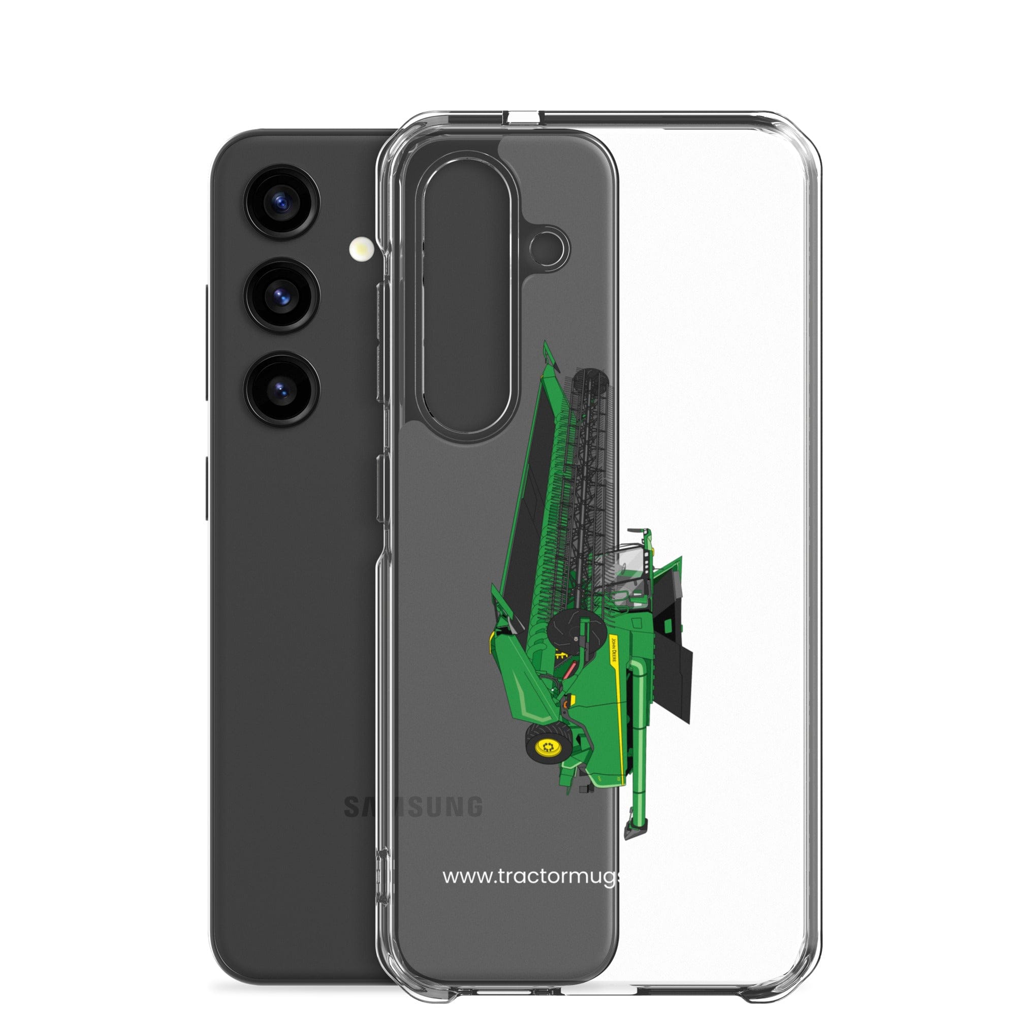 John Deere Clear Case for Samsung® John Deere X9 1100 Combine | Clear Case for Samsung® Quality Farmers Merch