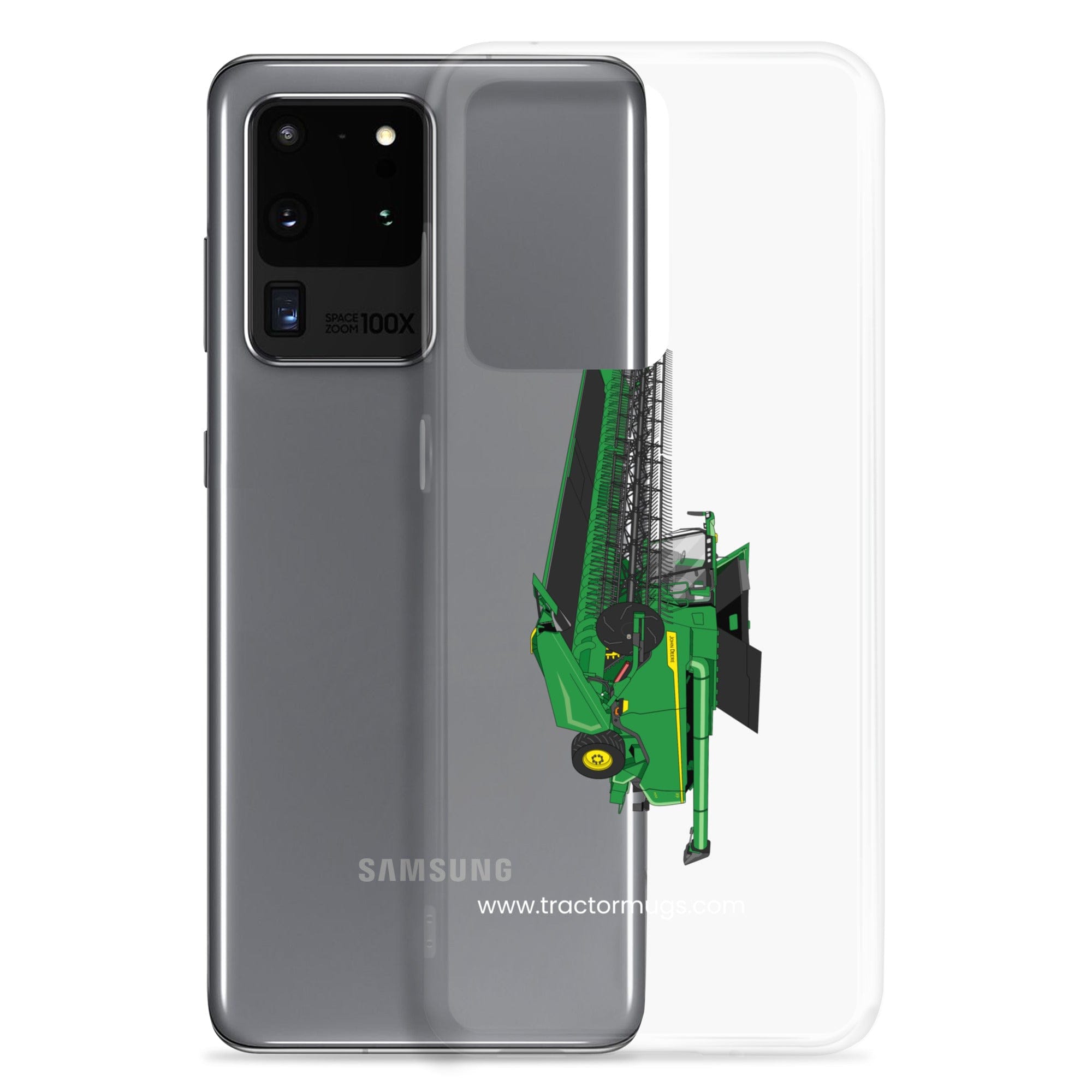 John Deere Clear Case for Samsung® John Deere X9 1100 Combine | Clear Case for Samsung® Quality Farmers Merch