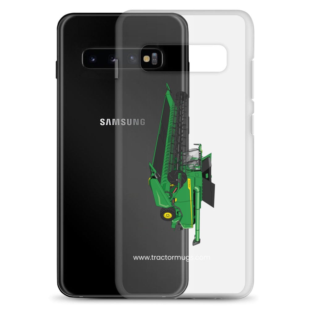 John Deere Clear Case for Samsung® John Deere X9 1100 Combine | Clear Case for Samsung® Quality Farmers Merch