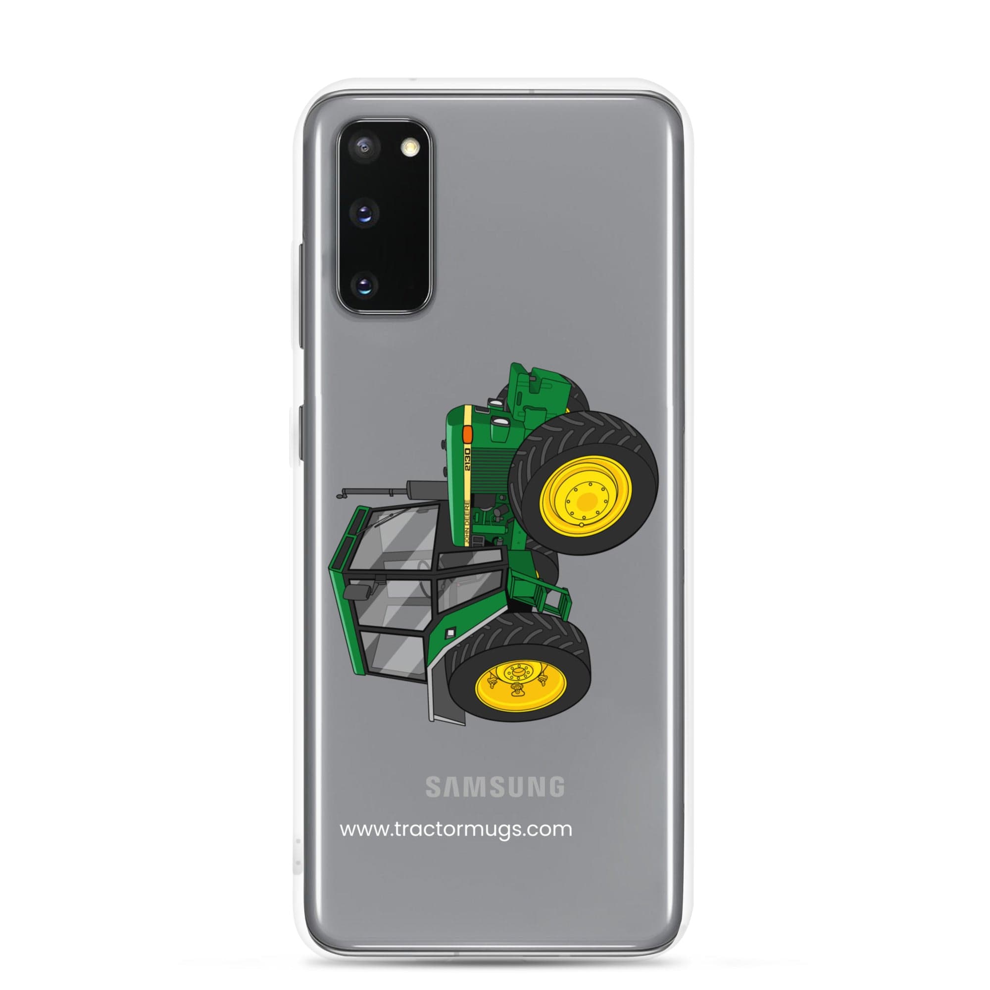 John Deere Clear Case for Samsung® Samsung Galaxy S20 John Deere 2130 | Clear Case for Samsung® Quality Farmers Merch