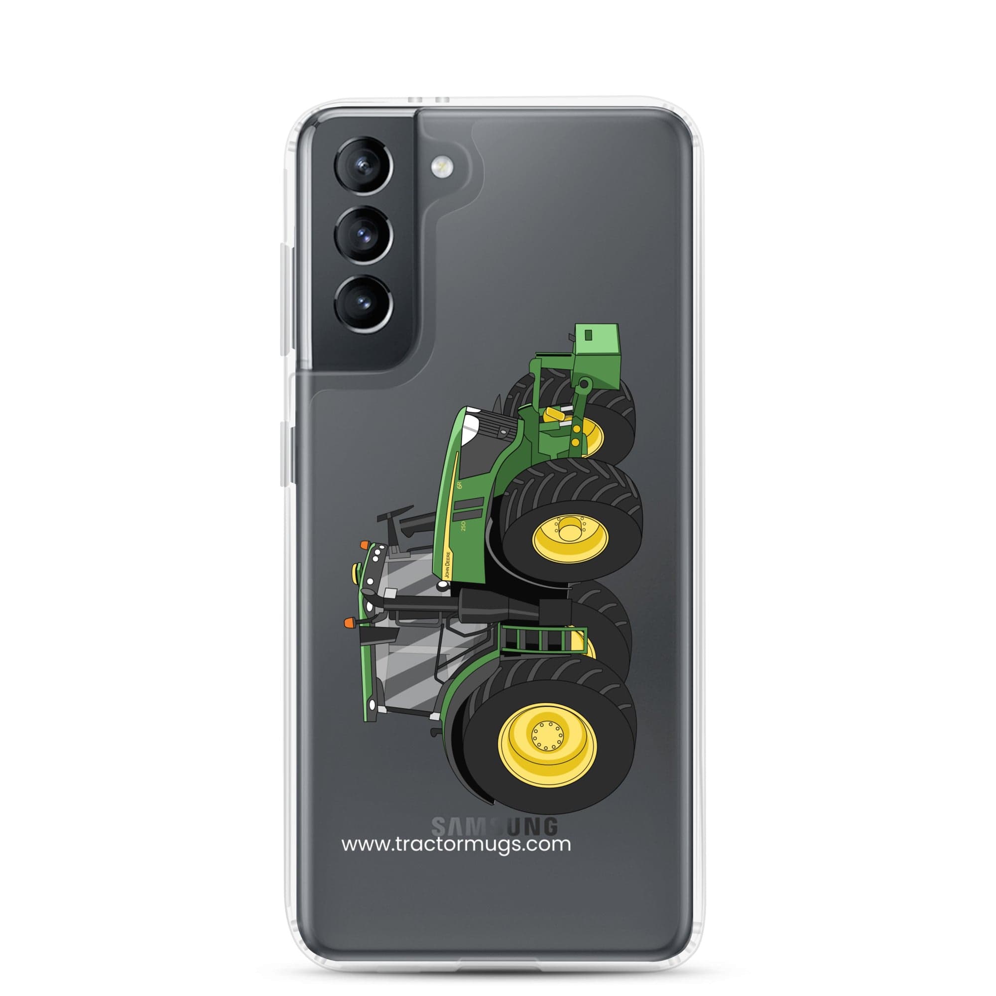 John Deere Clear Case for Samsung® Samsung Galaxy S21 John Deere 6R | Clear Case for Samsung® Quality Farmers Merch