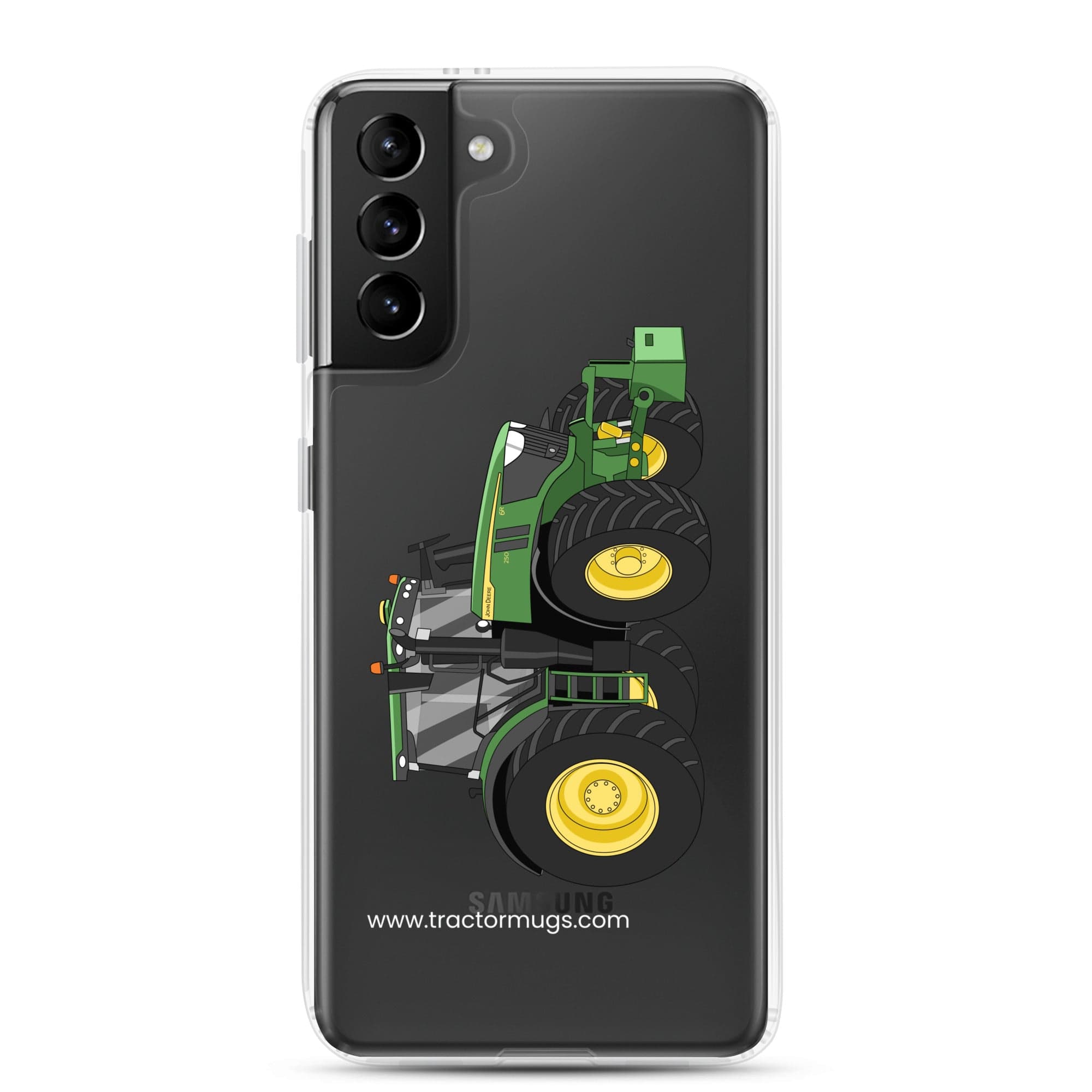 John Deere Clear Case for Samsung® Samsung Galaxy S21 Plus John Deere 6R | Clear Case for Samsung® Quality Farmers Merch