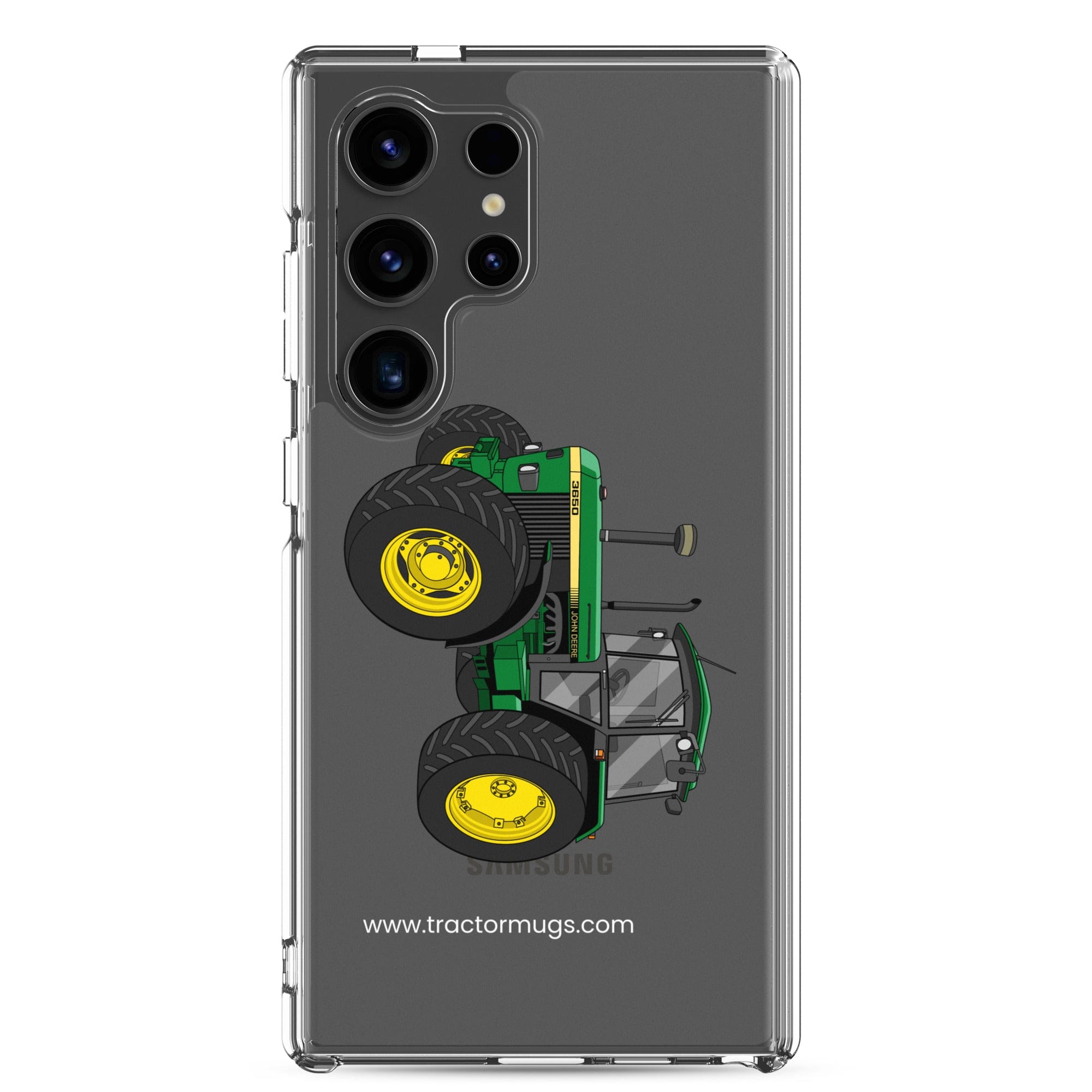 John Deere Clear Case for Samsung® Samsung Galaxy S24 Ultra John Deere 3650 | Clear Case for Samsung® Quality Farmers Merch