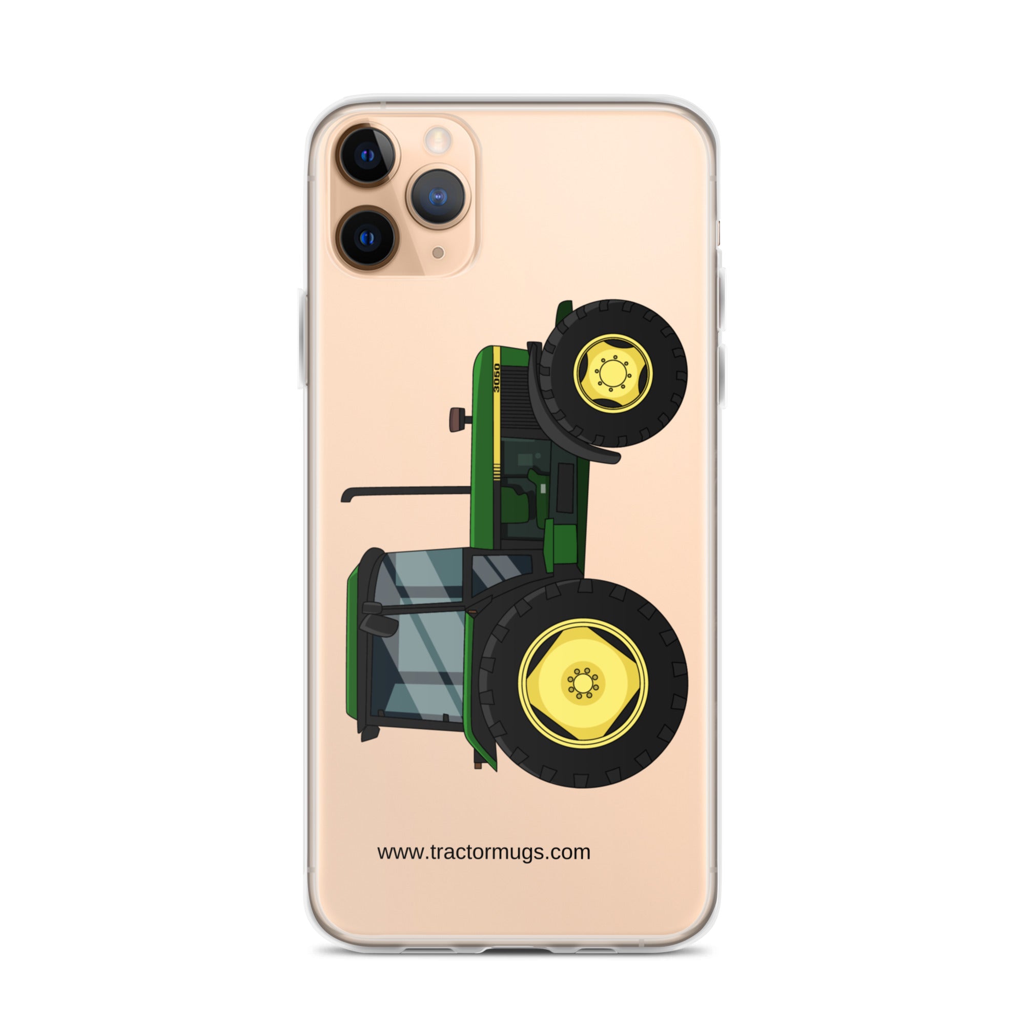 John Deere iPhone 11 Pro Max John Deere 3050 2WD | Clear Case for iPhone® Quality Farmers Merch