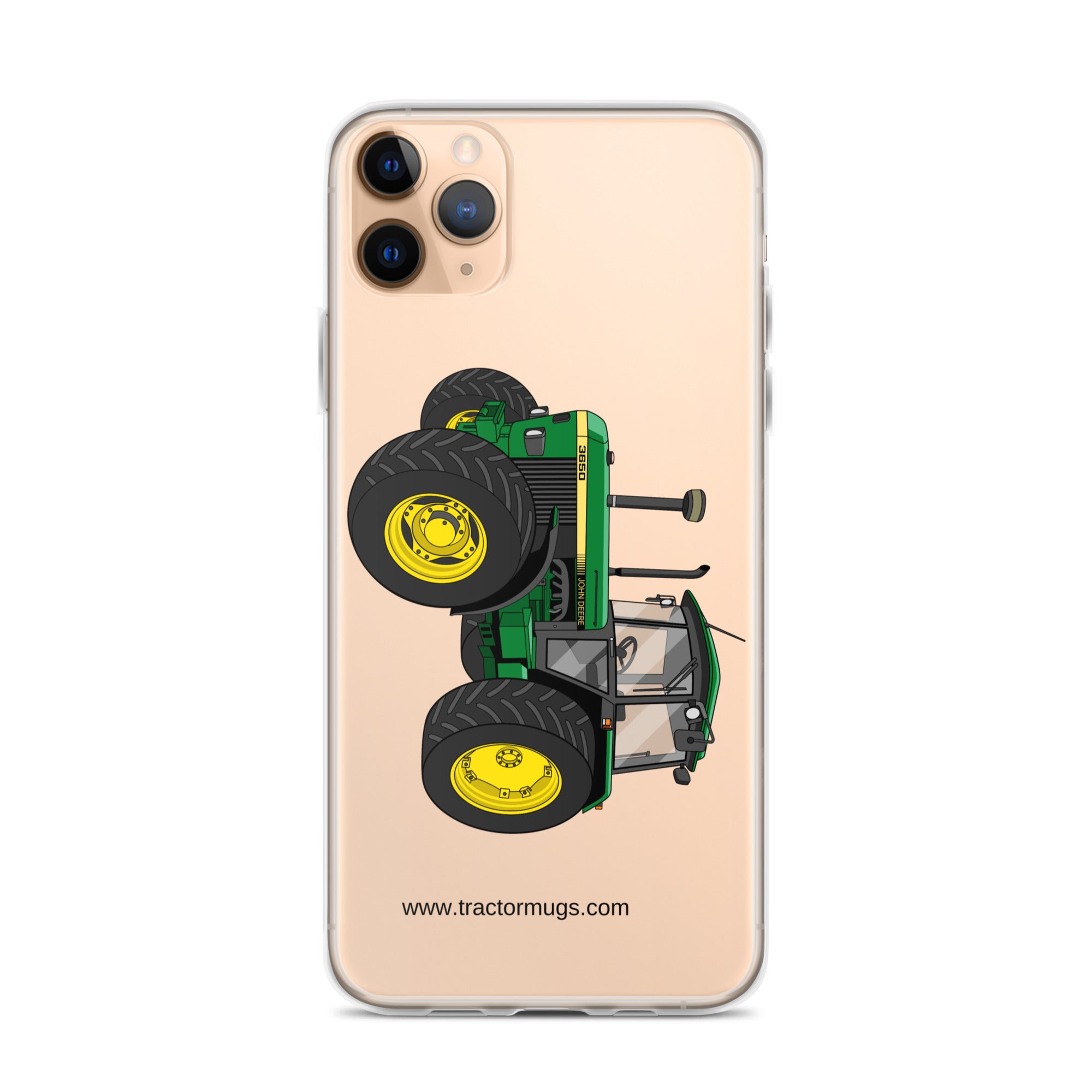 John Deere iPhone 11 Pro Max John Deere 3650 | Clear Case for iPhone® Quality Farmers Merch