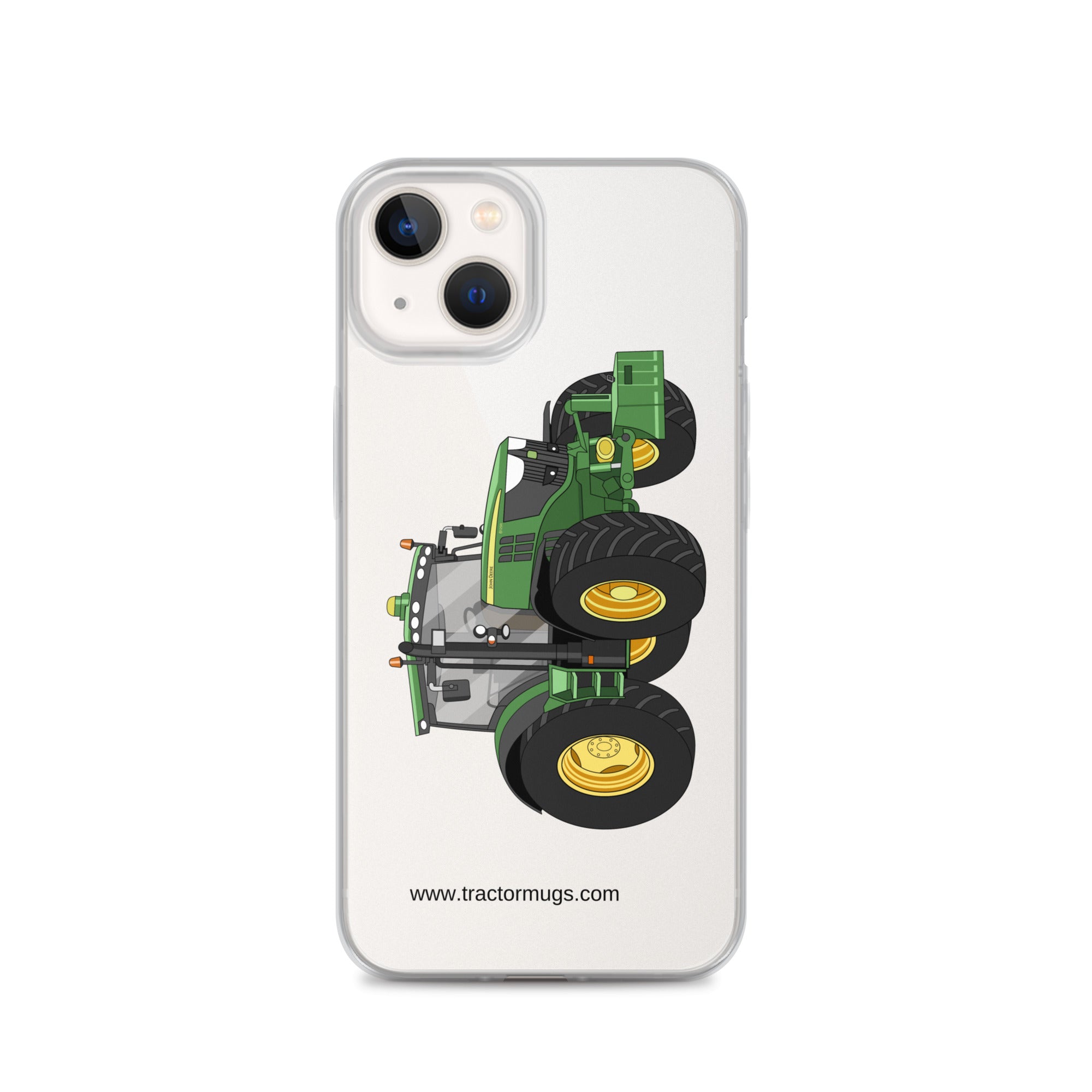 John Deere iPhone 13 John Deere 6125 R | Clear Case for iPhone® Quality Farmers Merch