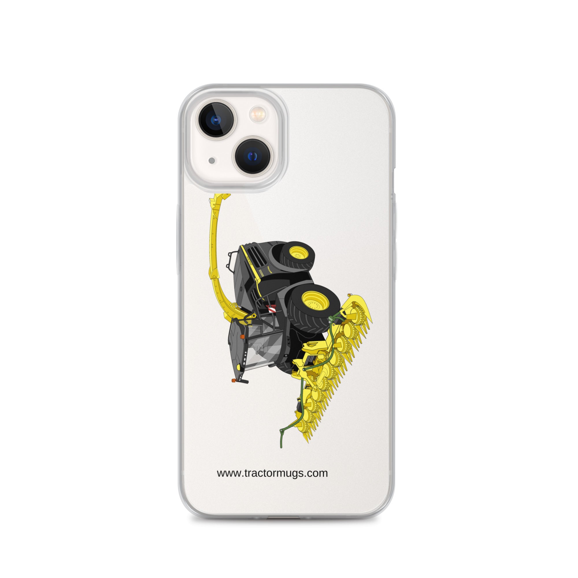John Deere iPhone 13 John Deere 8800 Black Beauty Silage Harvester | Clear Case for iPhone® Quality Farmers Merch