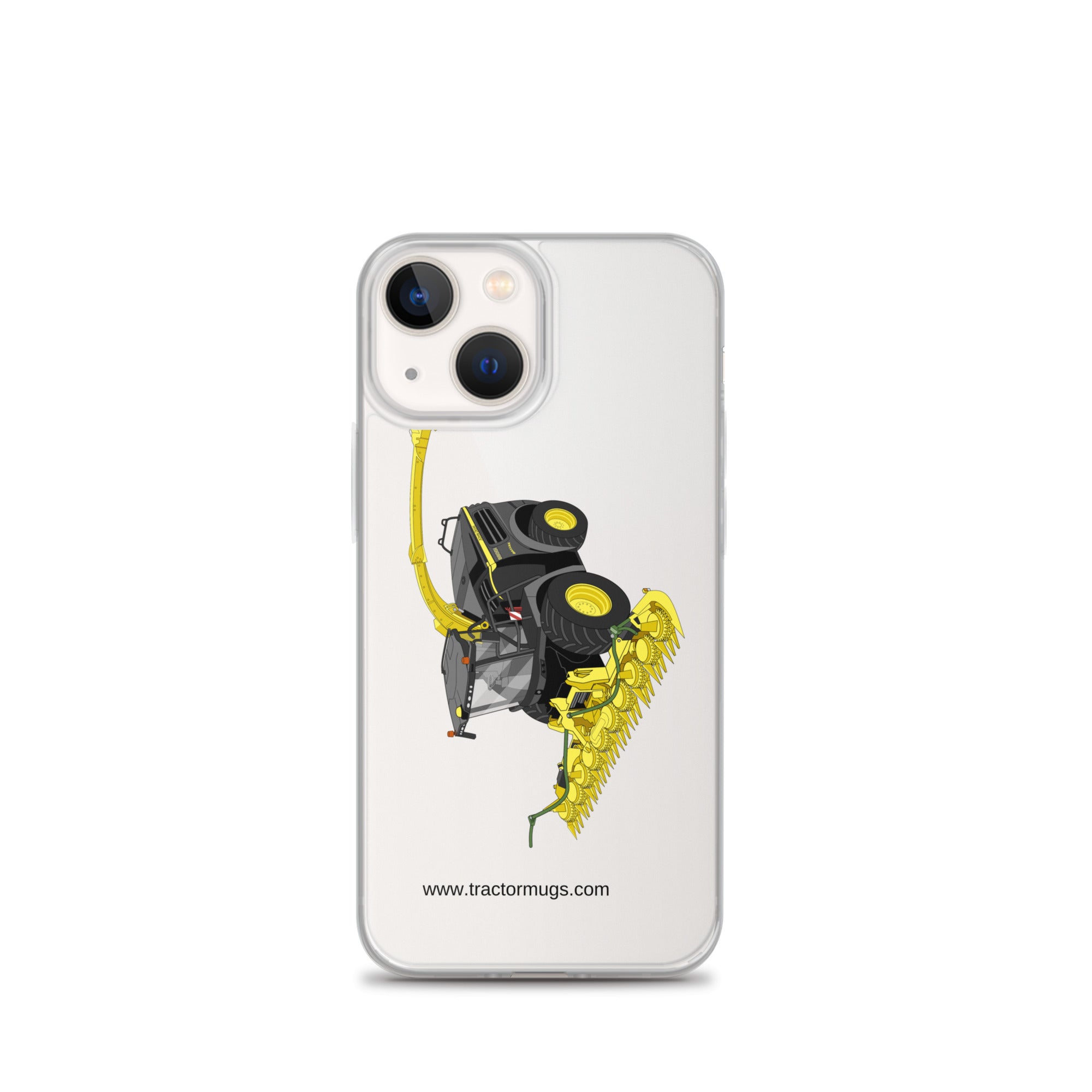 John Deere iPhone 13 mini John Deere 8800 Black Beauty Silage Harvester | Clear Case for iPhone® Quality Farmers Merch