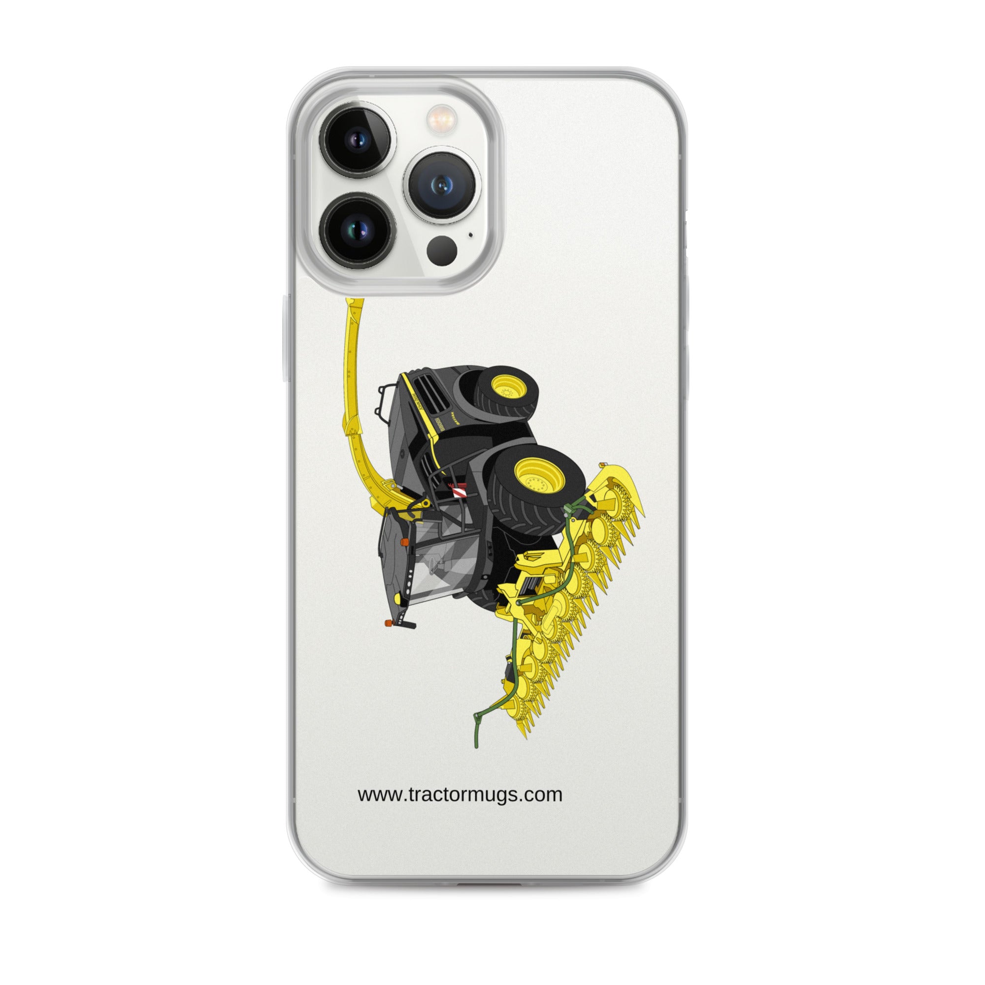 John Deere iPhone 13 Pro Max John Deere 8800 Black Beauty Silage Harvester | Clear Case for iPhone® Quality Farmers Merch