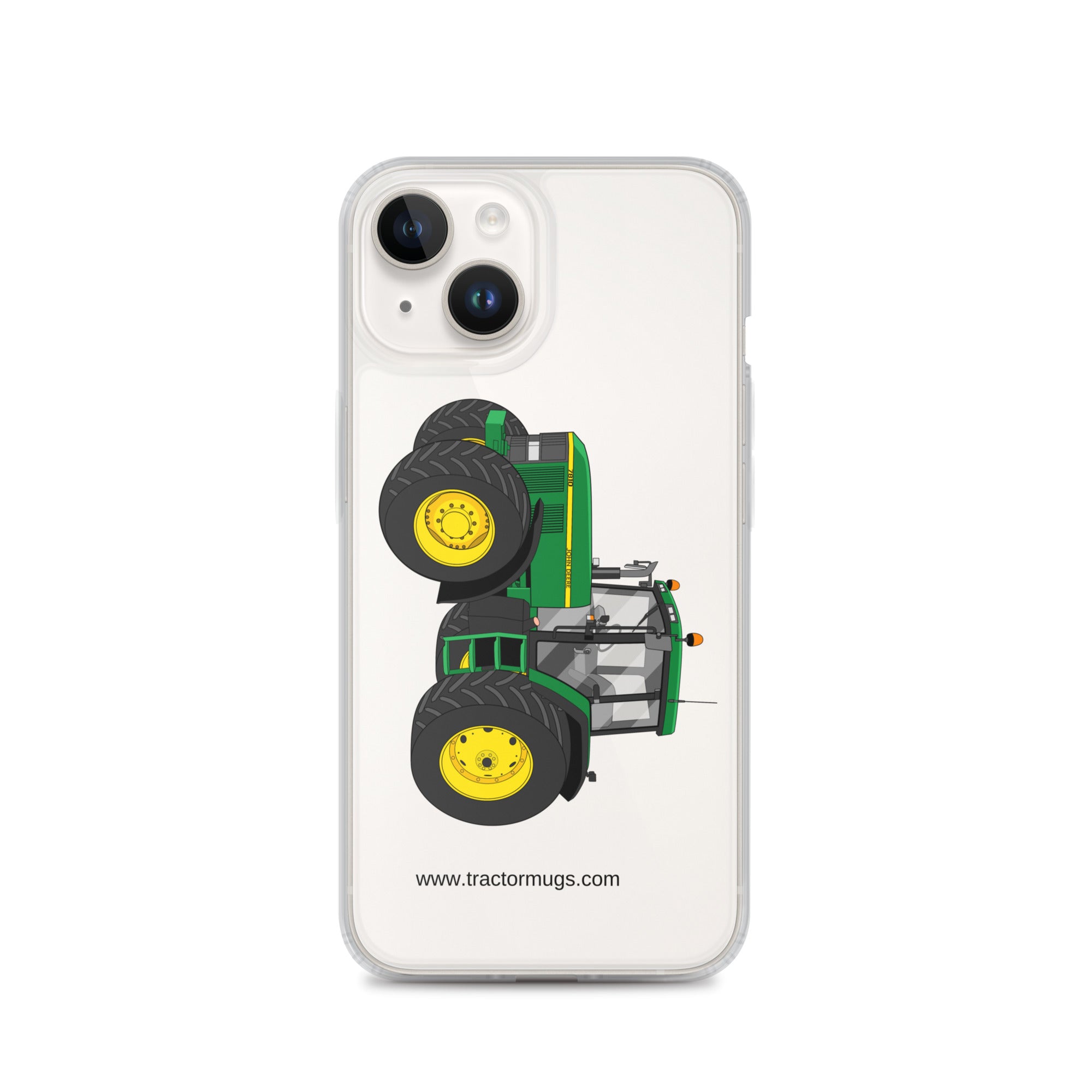 John Deere iPhone 14 John Deere 7810 | Clear Case for iPhone® Quality Farmers Merch