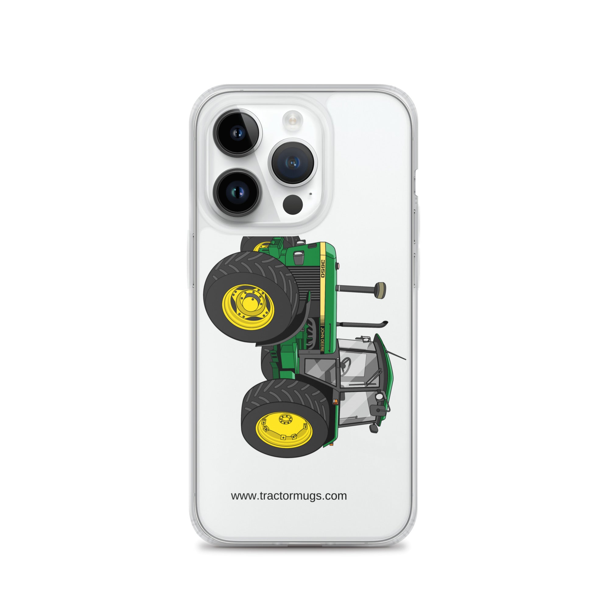 John Deere iPhone 14 Pro John Deere 3650 | Clear Case for iPhone® Quality Farmers Merch