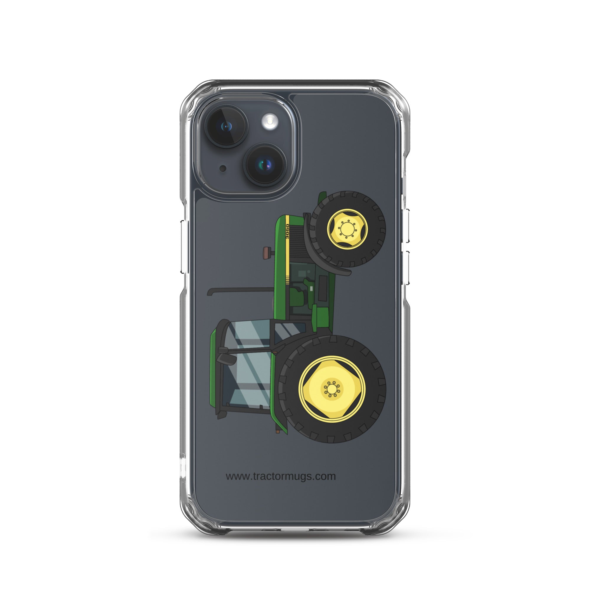 John Deere iPhone 15 John Deere 3050 2WD | Clear Case for iPhone® Quality Farmers Merch