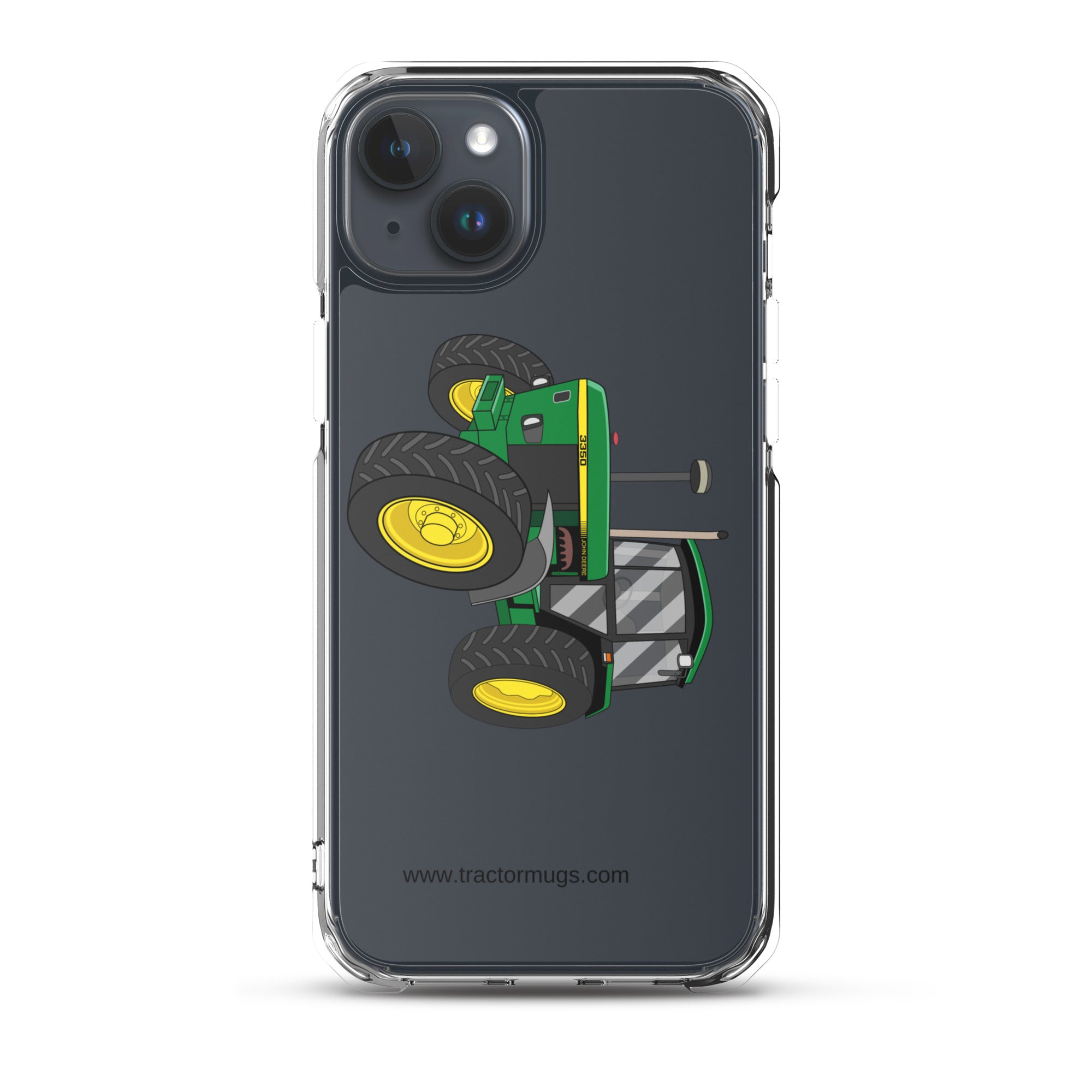 John Deere iPhone 15 Plus John Deere 3350 4WD | Clear Case for iPhone® Quality Farmers Merch