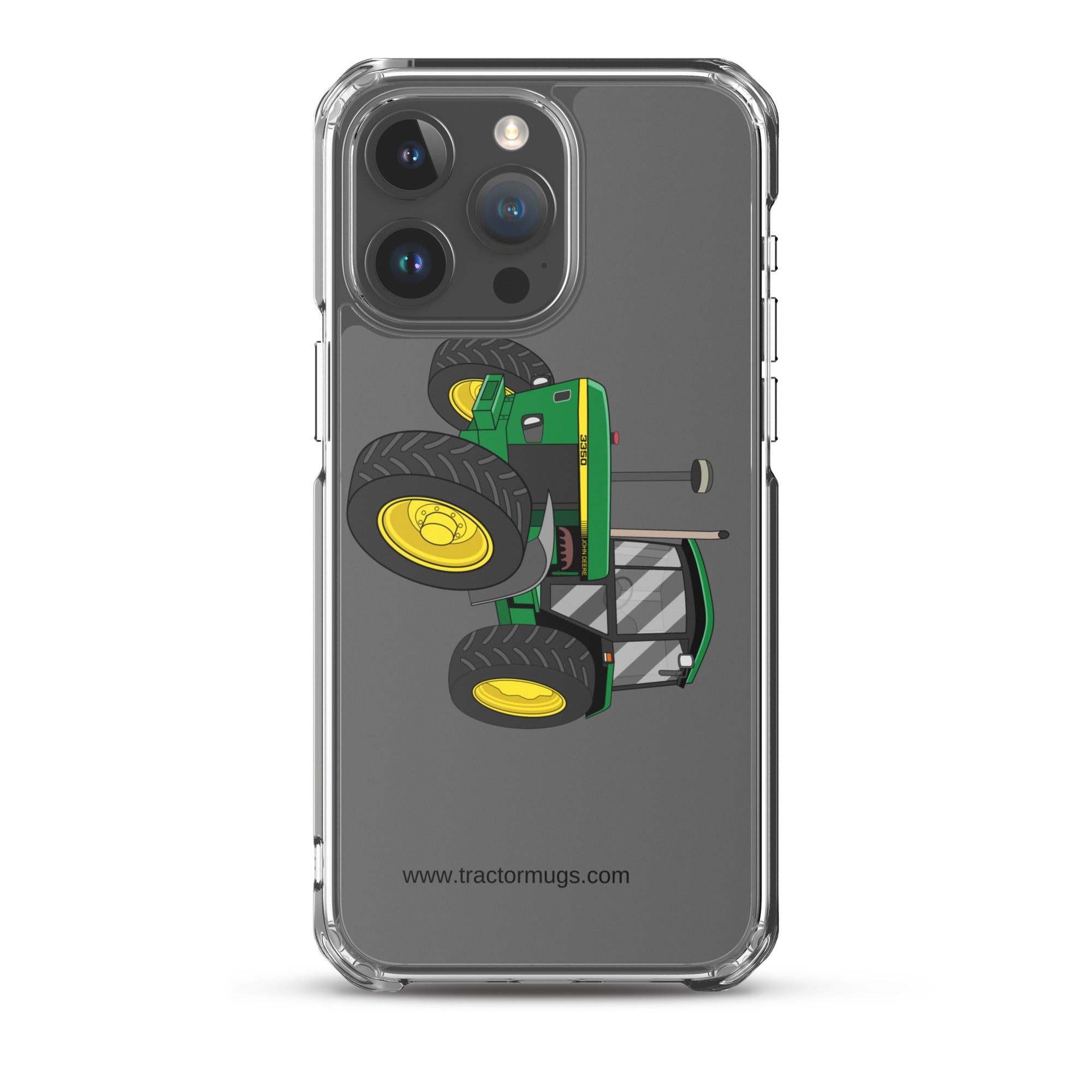 John Deere iPhone 15 Pro Max John Deere 3350 4WD | Clear Case for iPhone® Quality Farmers Merch