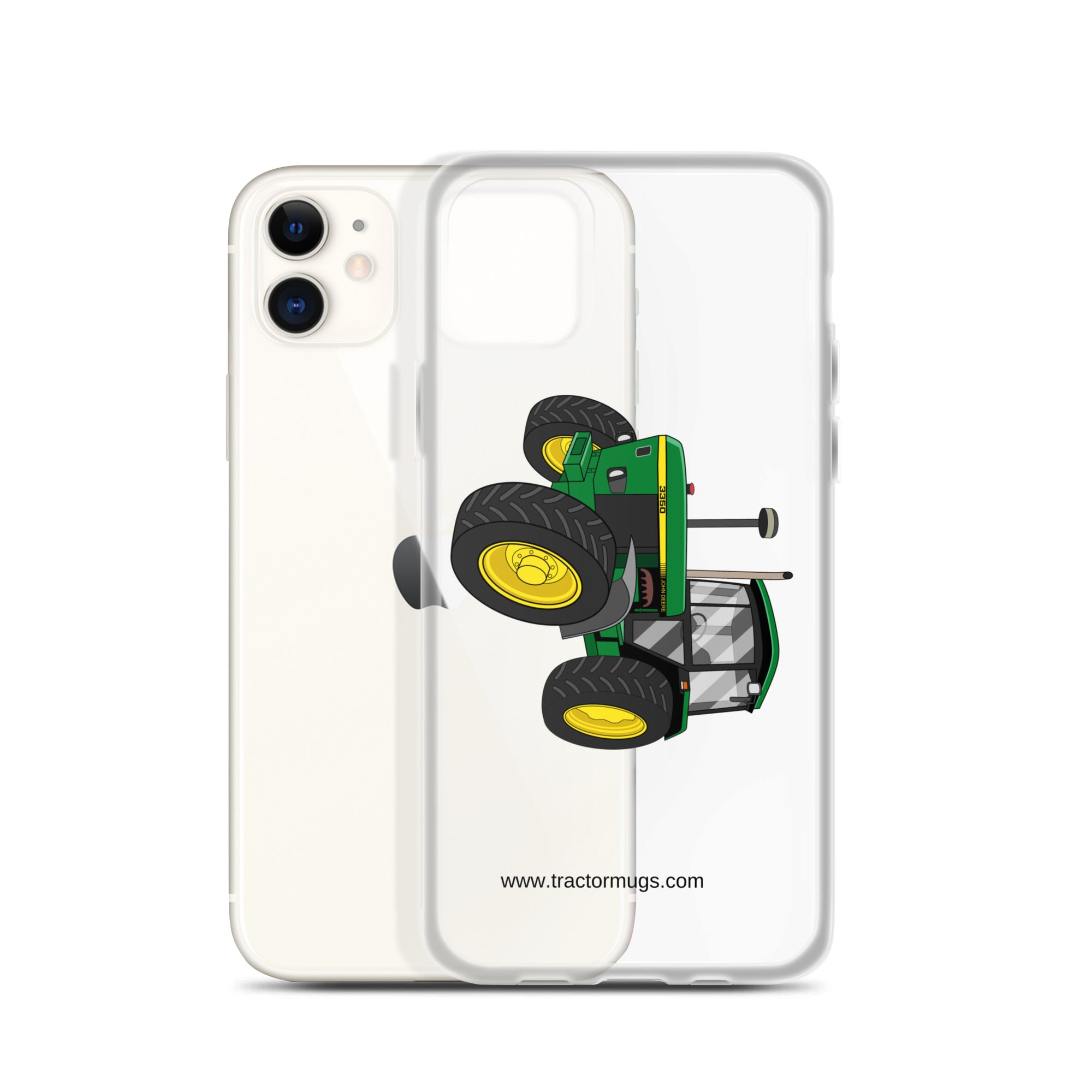 John Deere John Deere 3350 4WD | Clear Case for iPhone® Quality Farmers Merch