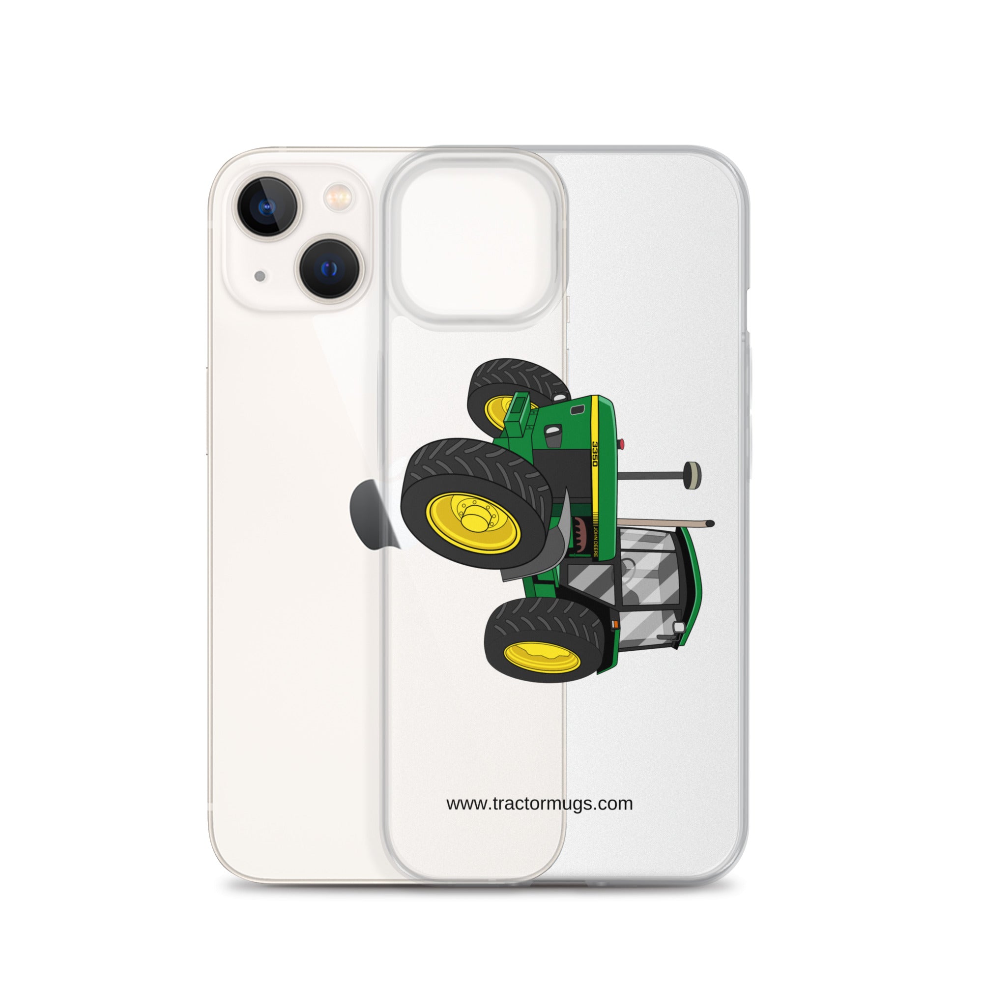 John Deere John Deere 3350 4WD | Clear Case for iPhone® Quality Farmers Merch