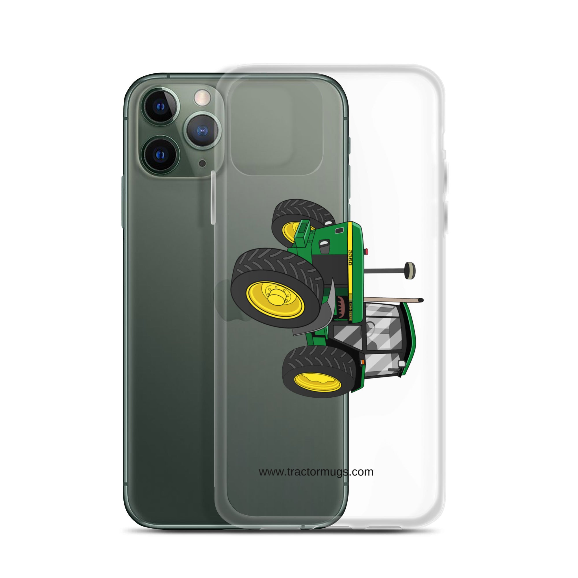 John Deere John Deere 3350 4WD | Clear Case for iPhone® Quality Farmers Merch