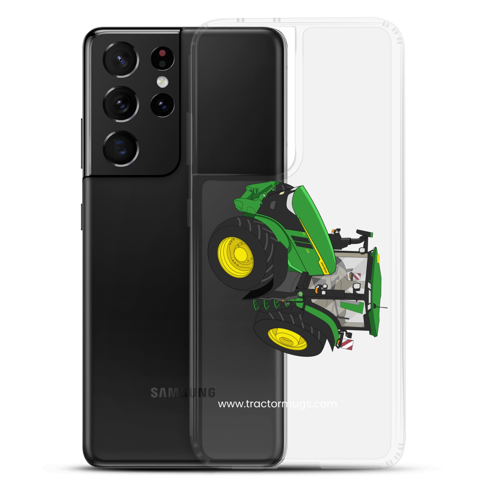 John Deere John Deere 7R 350 auto power | Clear Case for Samsung® Quality Farmers Merch