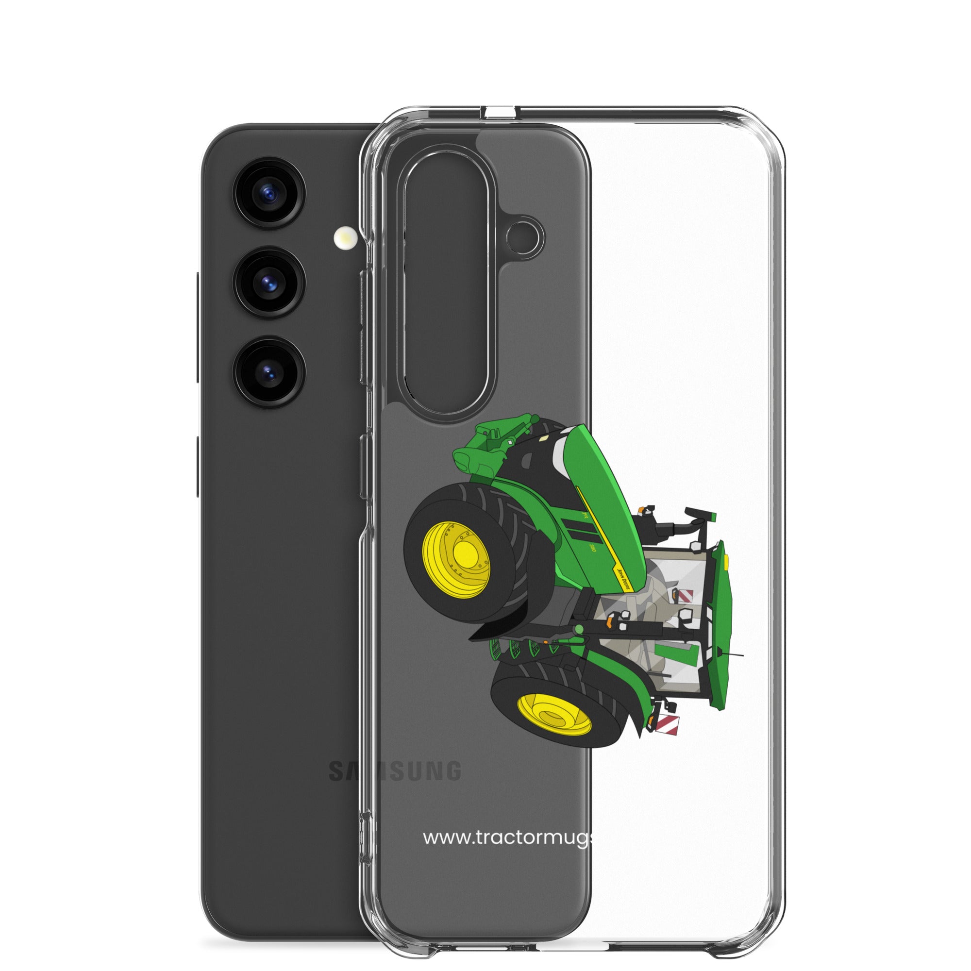 John Deere John Deere 7R 350 auto power | Clear Case for Samsung® Quality Farmers Merch