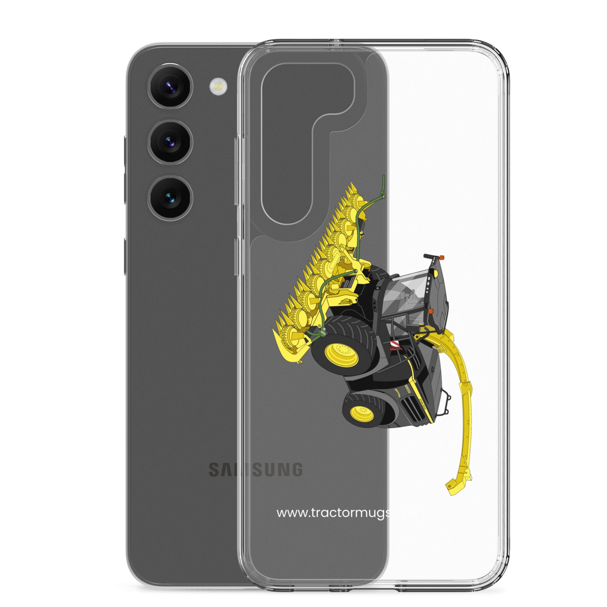 John Deere John Deere 8800 Black Beauty Silage Harvester | Clear Case for Samsung® Quality Farmers Merch