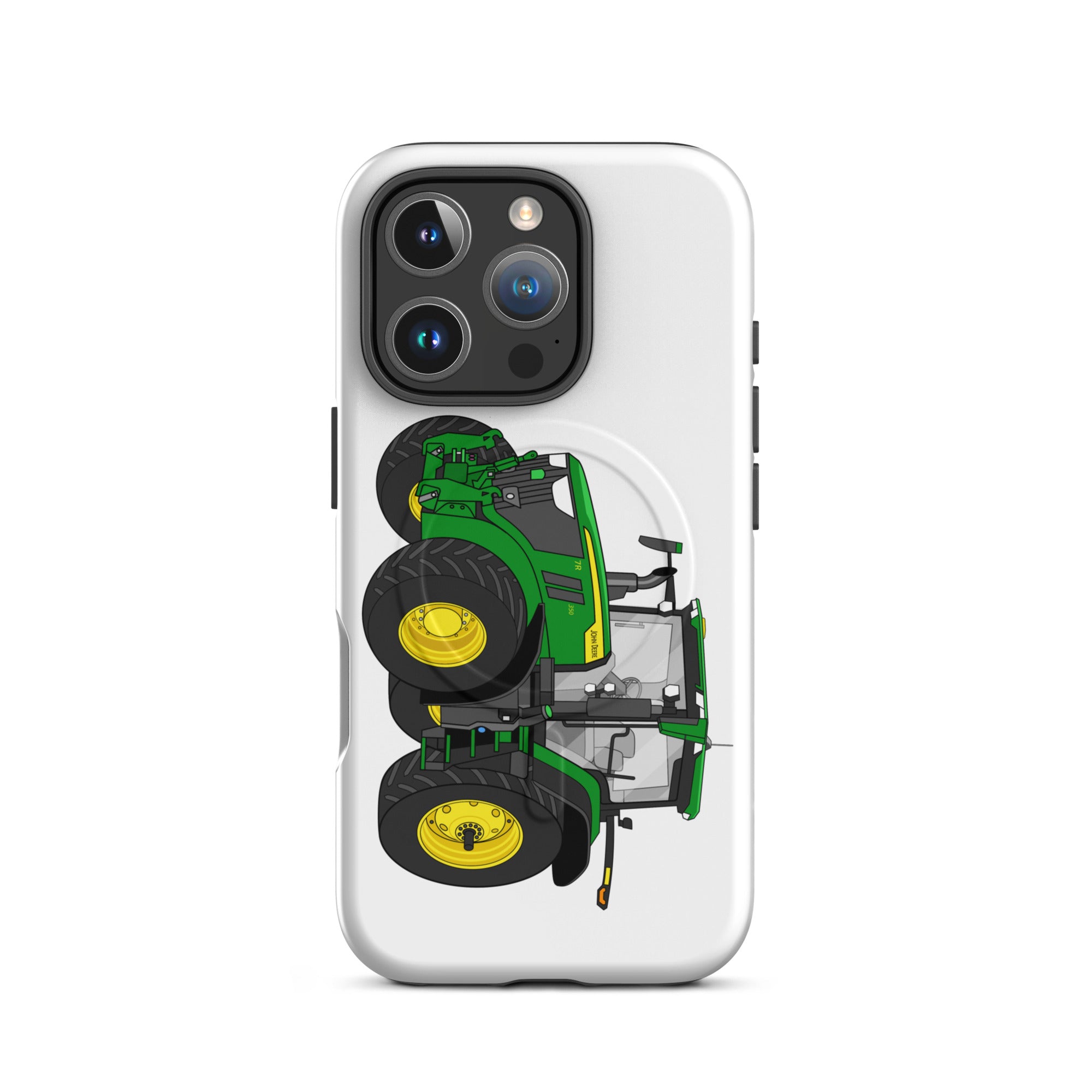 John Deere MagSafe® Tough Case for iPhone® iPhone 16 Pro John Deere 7R 350 Auto Power | MagSafe® tough case for iPhone® Quality Farmers Merch
