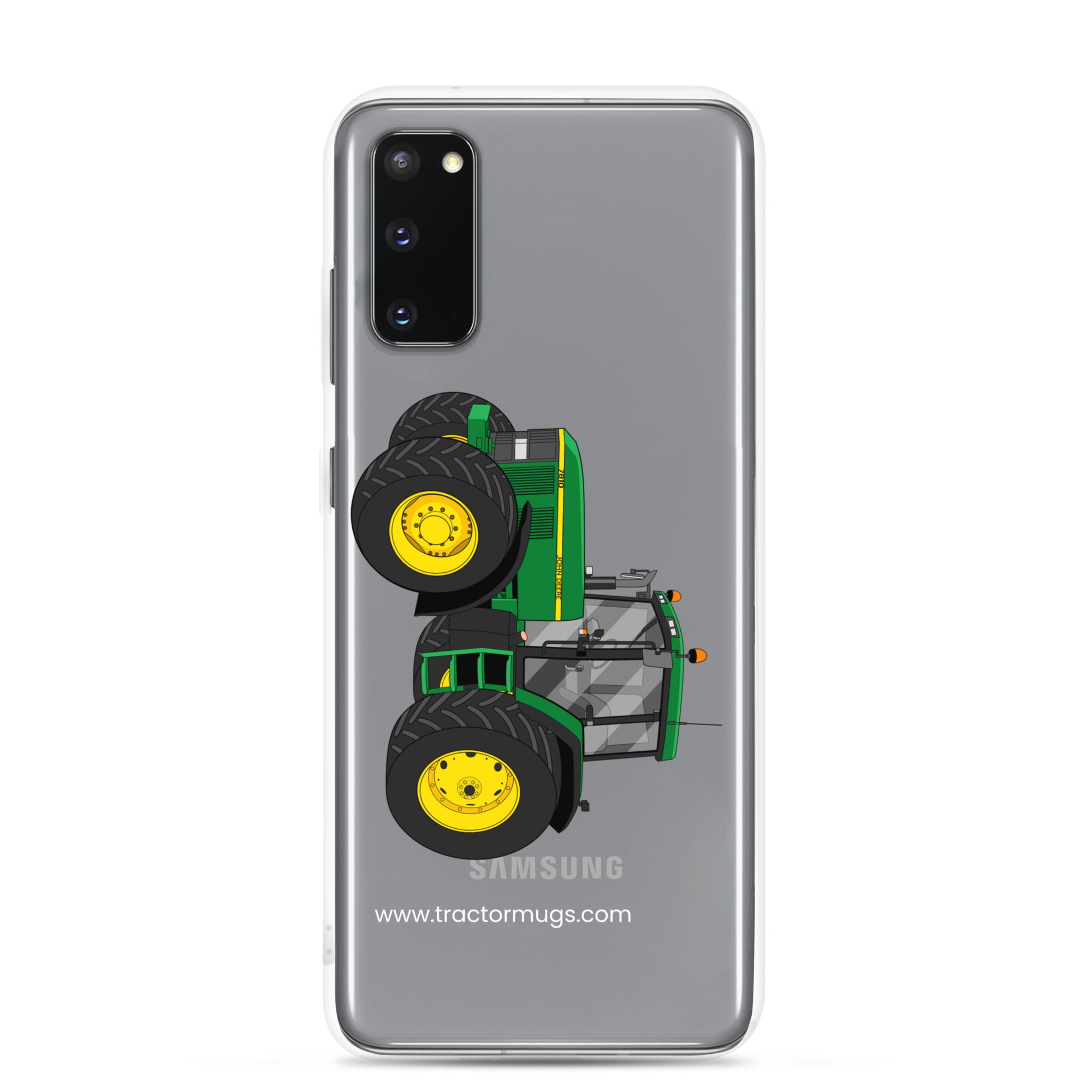 John Deere Samsung Galaxy S20 John Deere 7810 | Clear Case for Samsung® Quality Farmers Merch