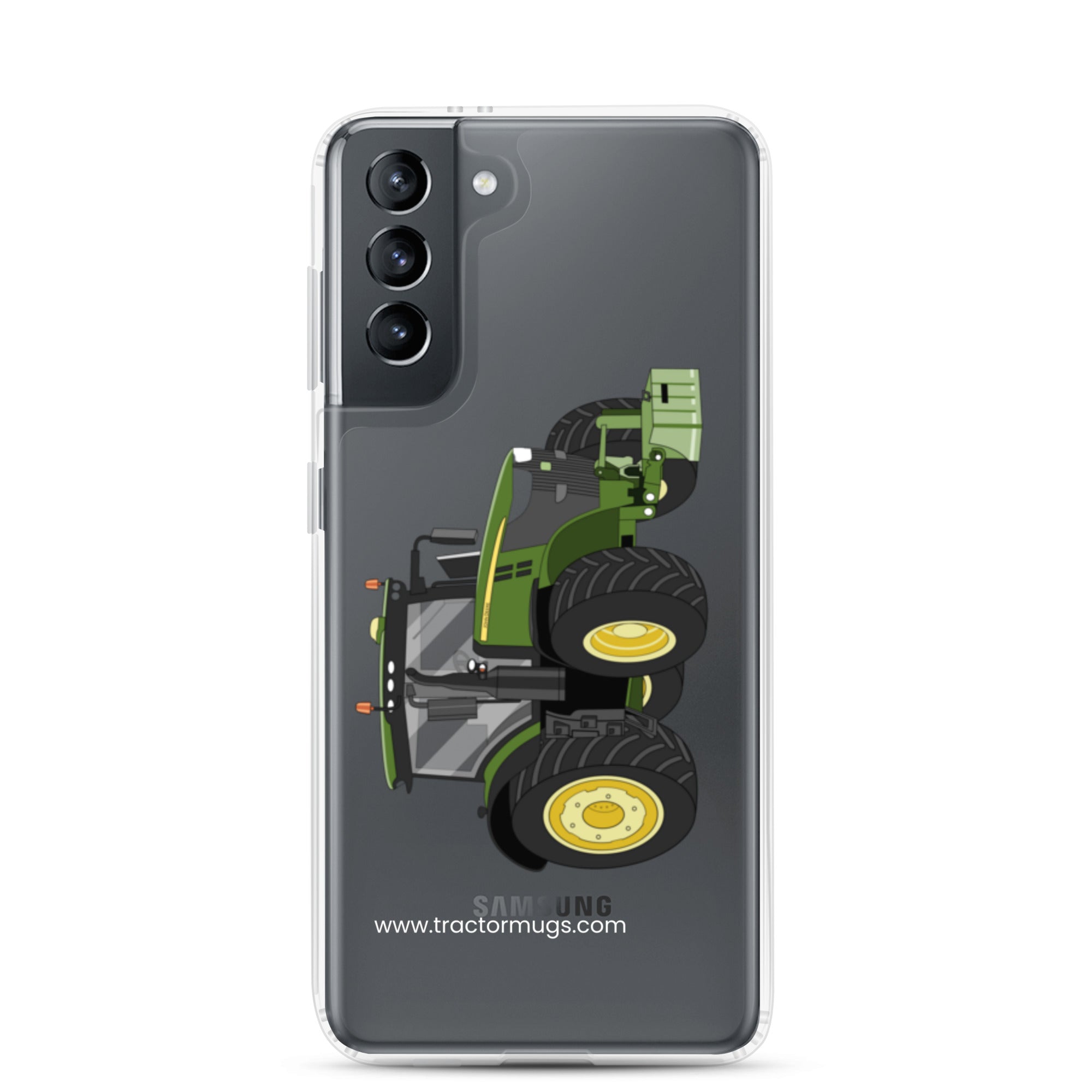 John Deere Samsung Galaxy S21 John Deere 7310R | Clear Case for Samsung® Quality Farmers Merch