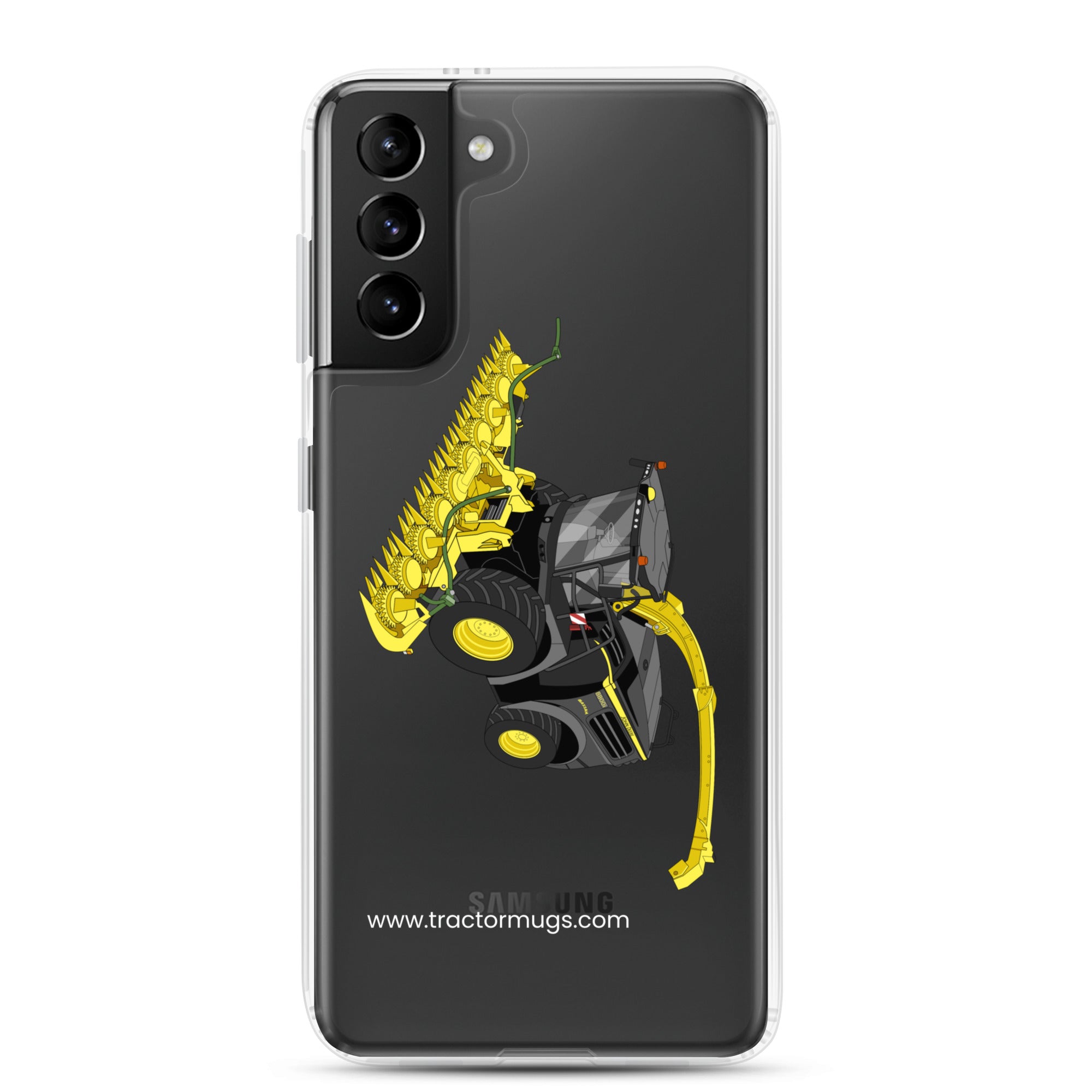 John Deere Samsung Galaxy S21 Plus John Deere 8800 Black Beauty Silage Harvester | Clear Case for Samsung® Quality Farmers Merch