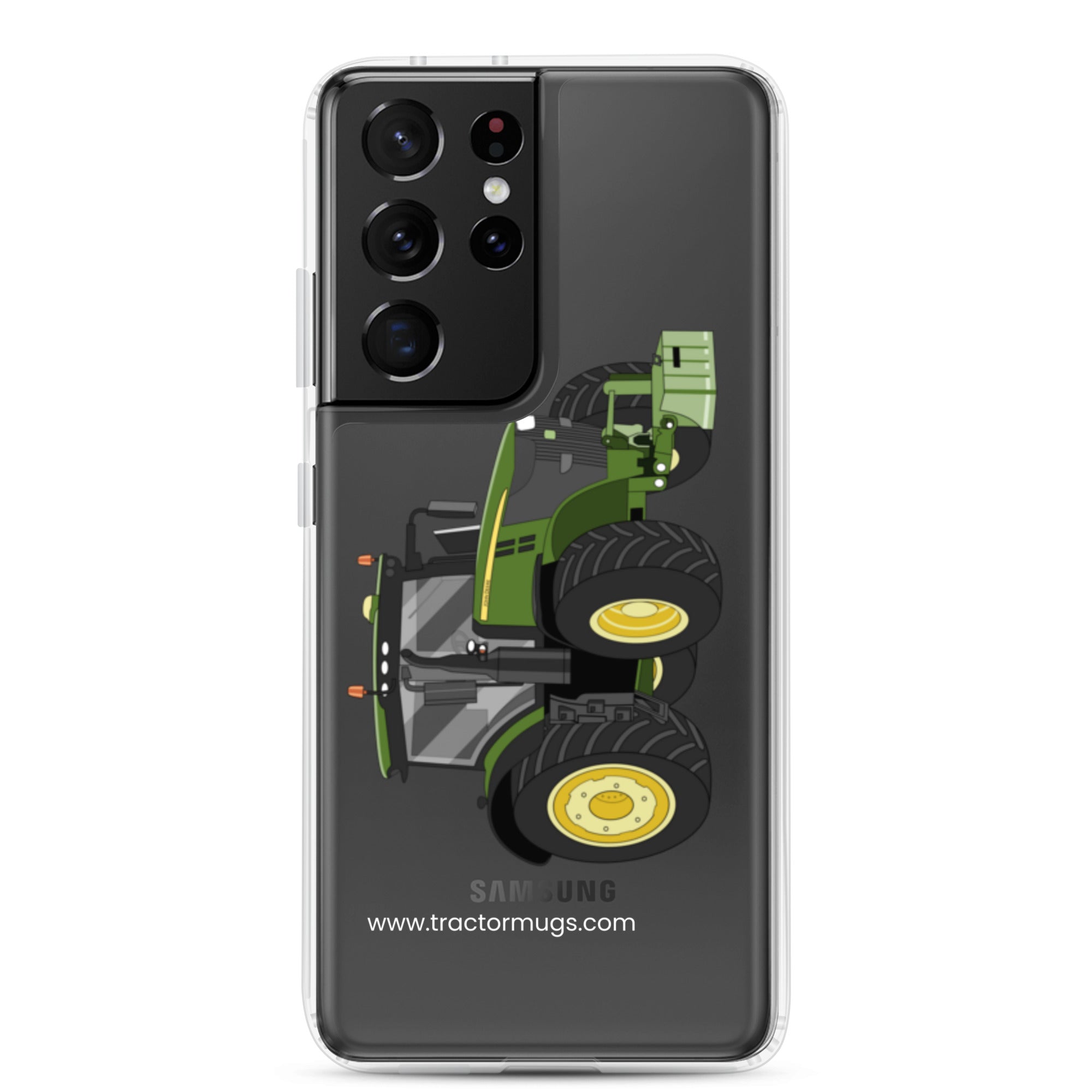 John Deere Samsung Galaxy S21 Ultra John Deere 7310R | Clear Case for Samsung® Quality Farmers Merch